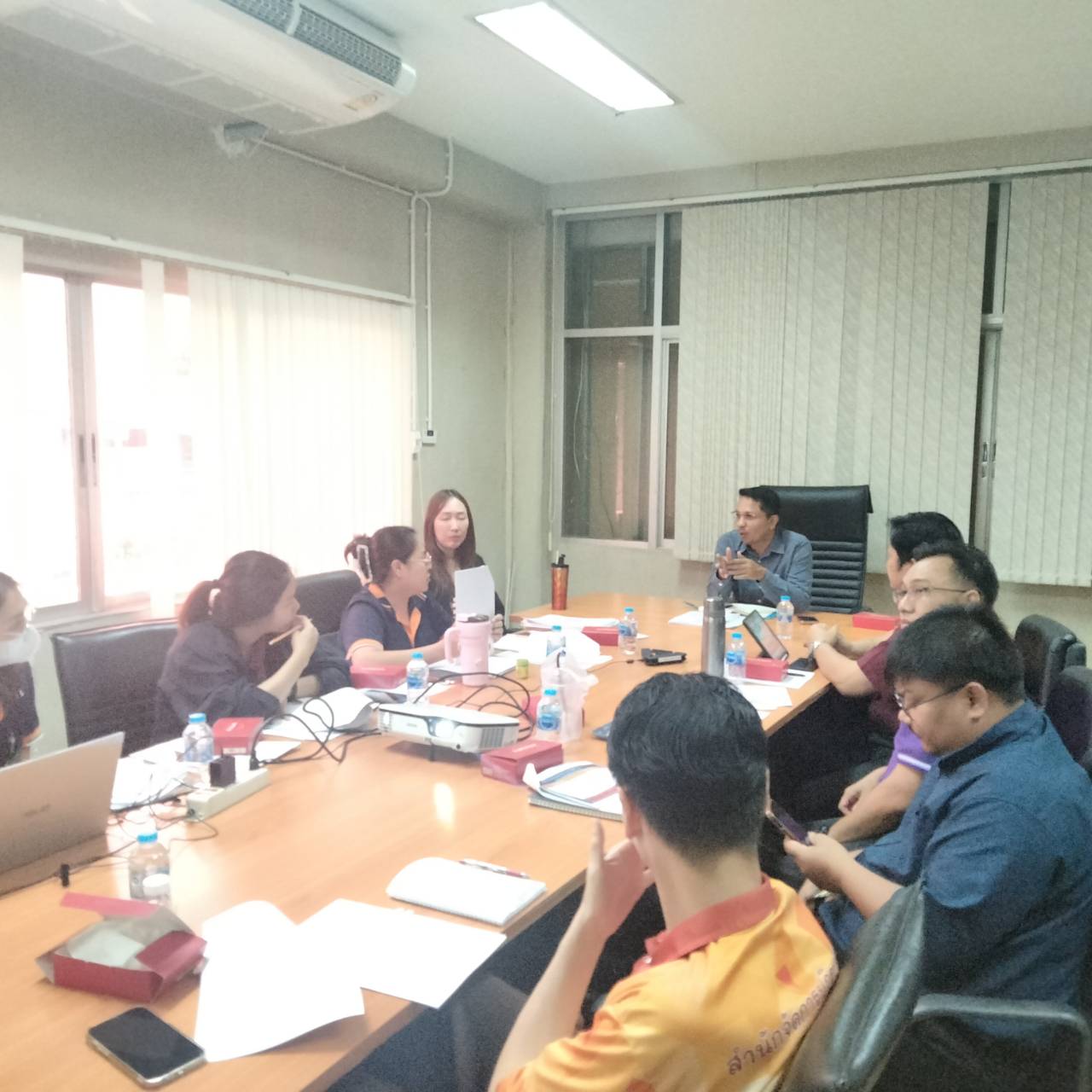 เข้าร่วมประชุมหารือ เรื่องสารระบบที่ดิน สำนักจัดการแผนที่และสารบบที่ดิน