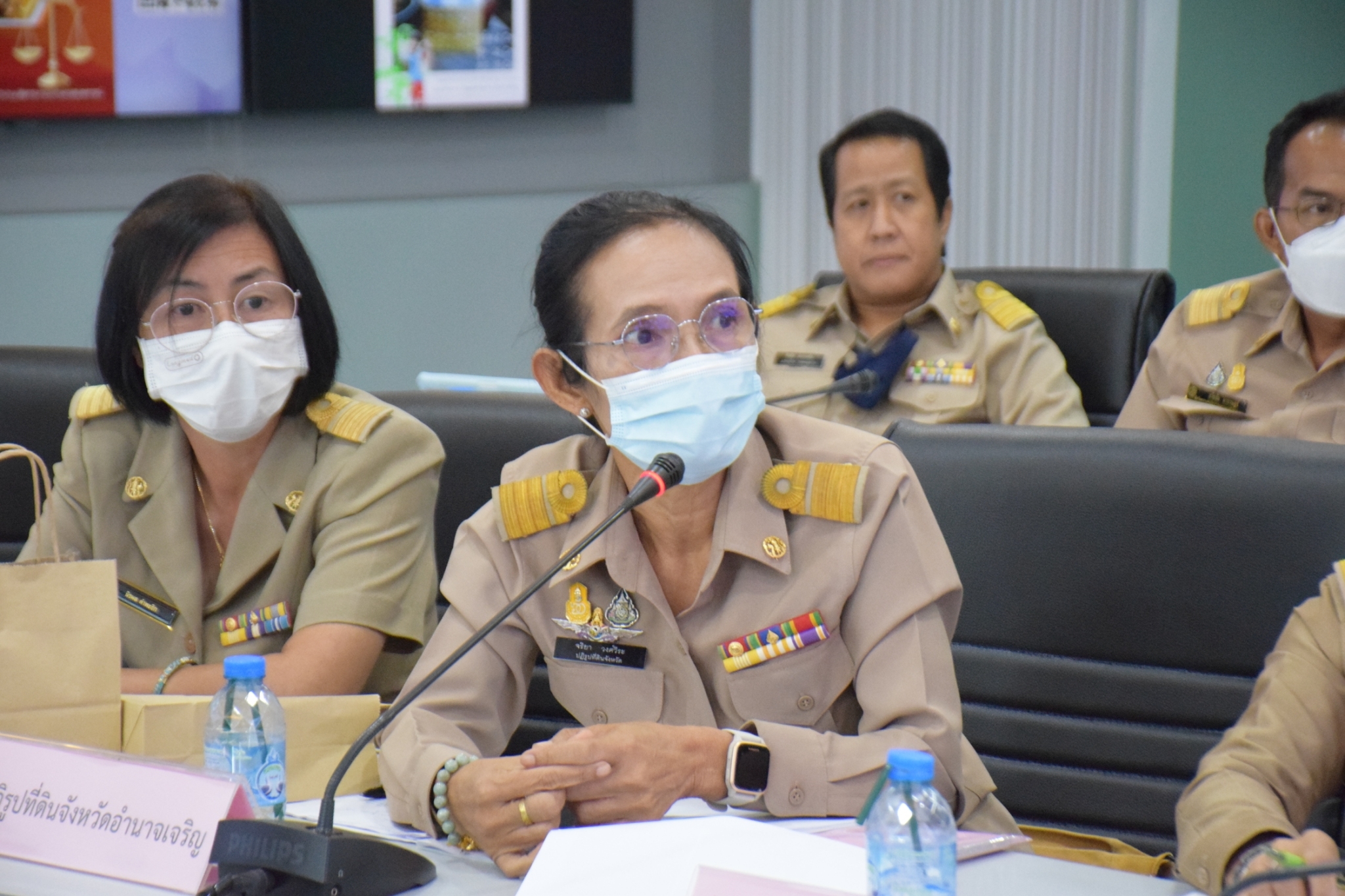 ประชุมรายงานผลการดำเนินงานตามแผนการตรวจราชการแบบบูรณาการในระดับพื้นที่ ของผู้ตรวจราชการกระทรวงเกษตรและสหกรณ์ ประจำปีงบประมาณ 2565 รอบที่ 2 