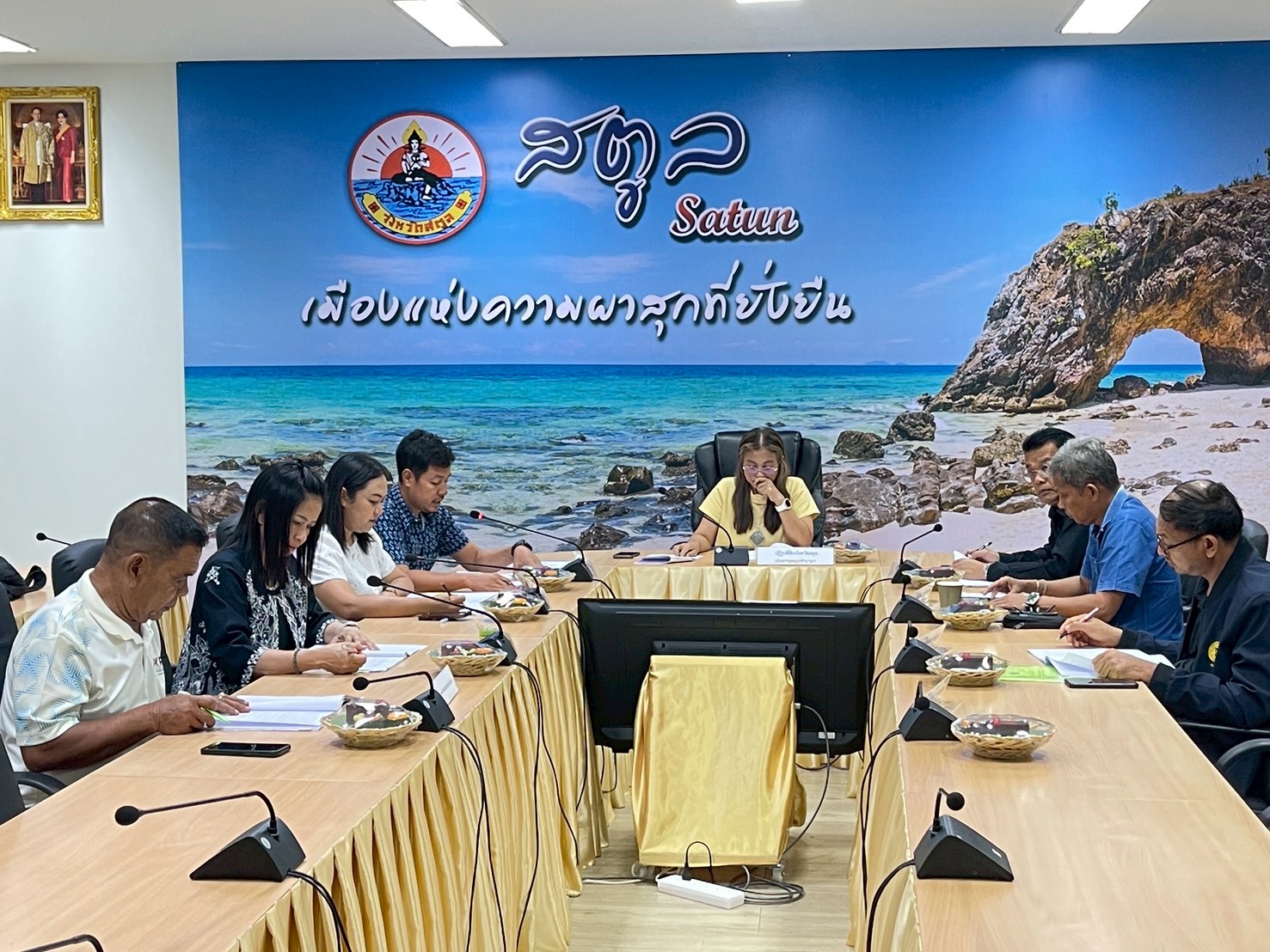 ส.ป.ก.สตูล จัดประชุมคณะทำงานพิจารณาแนวเขตการจัดที่ดินให้แก่เกษตรกร ครั้งที่ 1/2569 (ข่าวแชร์)