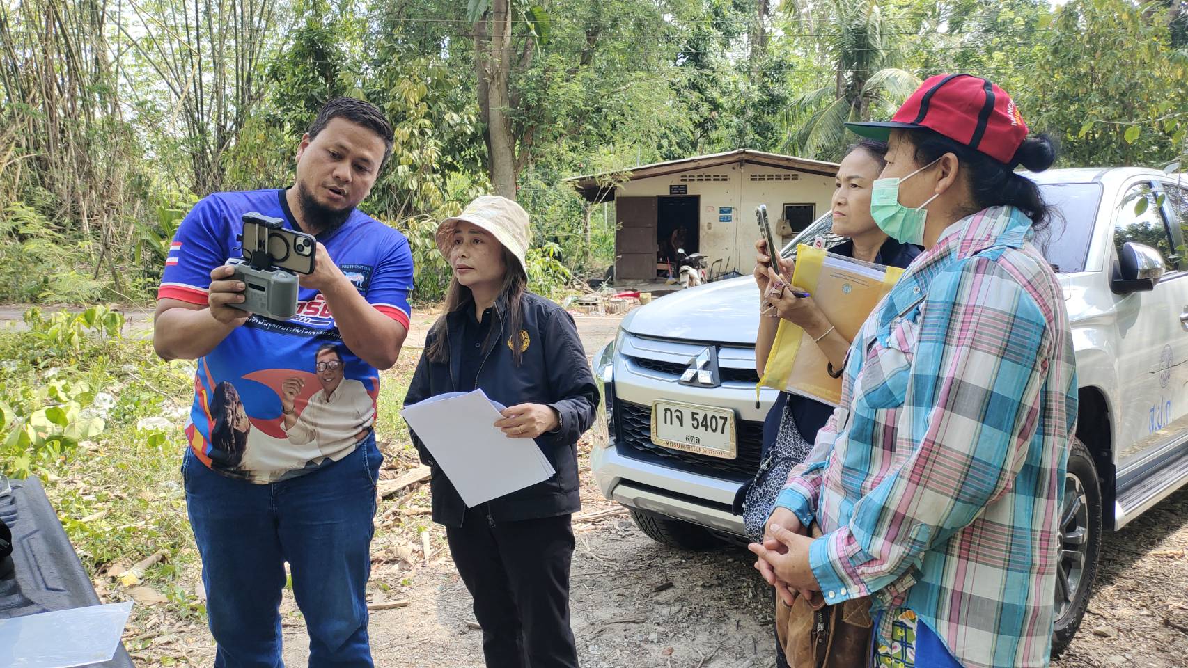 ส.ป.ก.สตูล ลงพื้นที่ตรวจสอบแปลงที่ดินที่ประกาศขายที่ดินตามโครงการจัดซื้อที่ดินเอกชนเพื่อนำมาดำเนินการปฏิรูปที่ดินเพื่อเกษตรกรรม ประจำปีงบประมาณ พ.ศ.2569