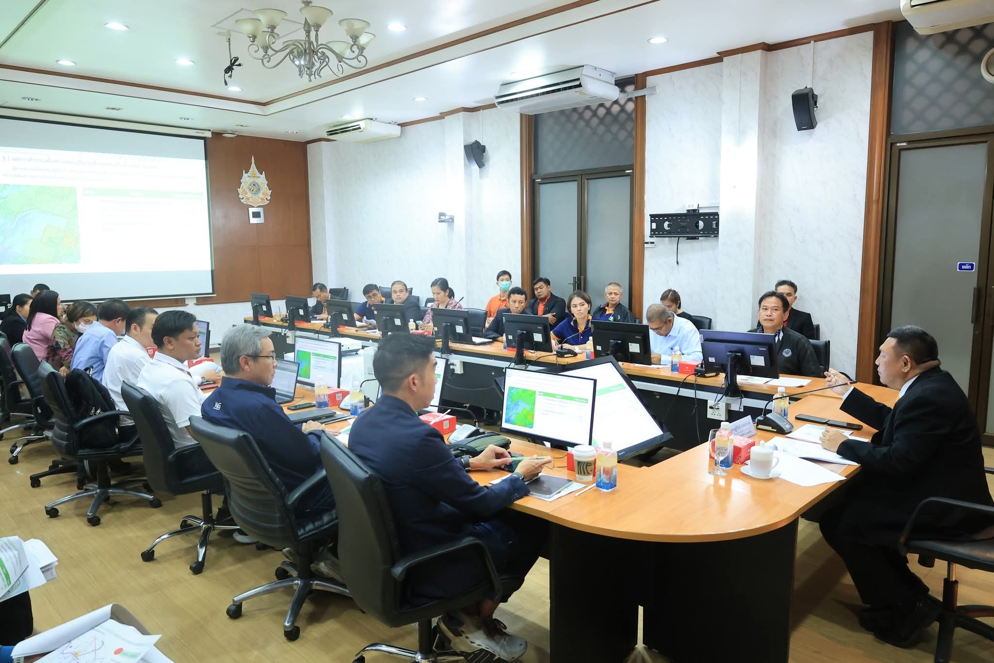 ส.ป.ก.กระบี่ ร่วมประชุมติดตามเร่งรัดโครงการพัฒนาแหล่งน้ำเพื่อการเกษตรในเขตปฏิรูปที่ดิน จังหวัดกระบี่