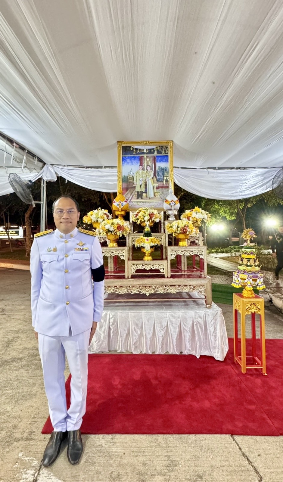 ปฏิรูปที่ดินจังหวัดพระนครศรีอยุธยา ร่วมพิธีเชิญพุ่มดอกบัวประดิษฐ์ไปถวายสักการะพระศรีมหาโพธิทศมราชบพิตร ในวันวิสาขบูชา ประจำปี ๒๕๖๙