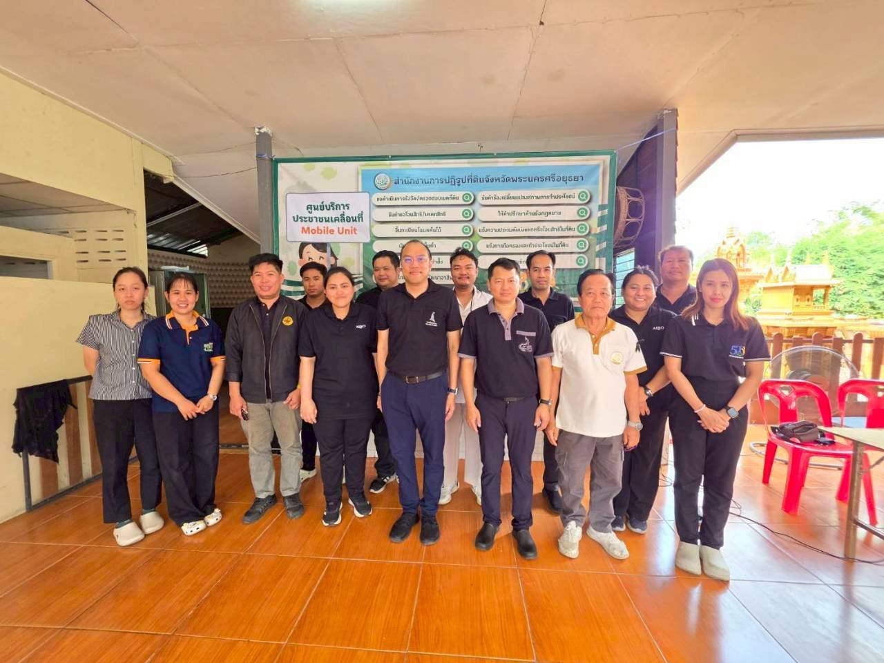 ส.ป.ก.พระนครศรีอยุธยา จัดกิจกรรมออกรับบริการเกษตรกรและประชาชนในเขตปฏิรูปที่ดิน ตามกิจกรรมศูนย์บริการประชาชนเคลื่อนที่ (Mobile Unit) ครั้งที่ ๔  (ข่าวแชร์)