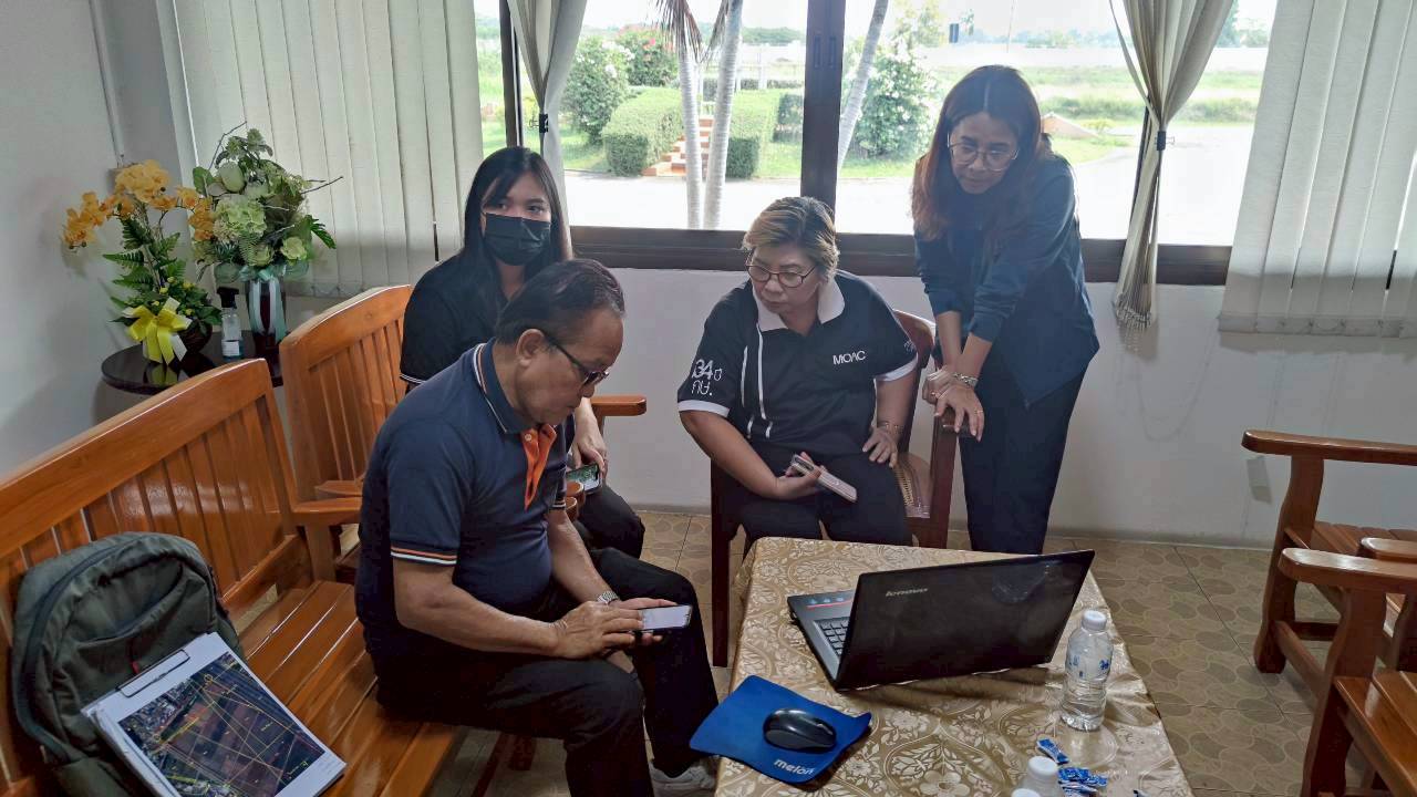 ปฏิรูปที่ดินจังหวัดพระนครศรีอยุธยา มอบหมายให้กลุ่มงานช่างและแผนที่ ร่วมกับกลุ่มกฎหมาย ลงพื้นที่รังวัดการขออนุญาตใช้ที่ดินเพื่อกิจการสาธารณูปโภคของสำนักงานคุมประพฤติจังหวัดพระนครศรีอยุธยา เพื่อจัดทำข้อมูลตำแหน่งแปลงประกอบการขออนุญาต บริเวณพื้นที่เขตฏิรูปที่ดิน ต.หันตรา อ.พระนครศรีอยุธยา จ.พระนครศรีอยุธยา