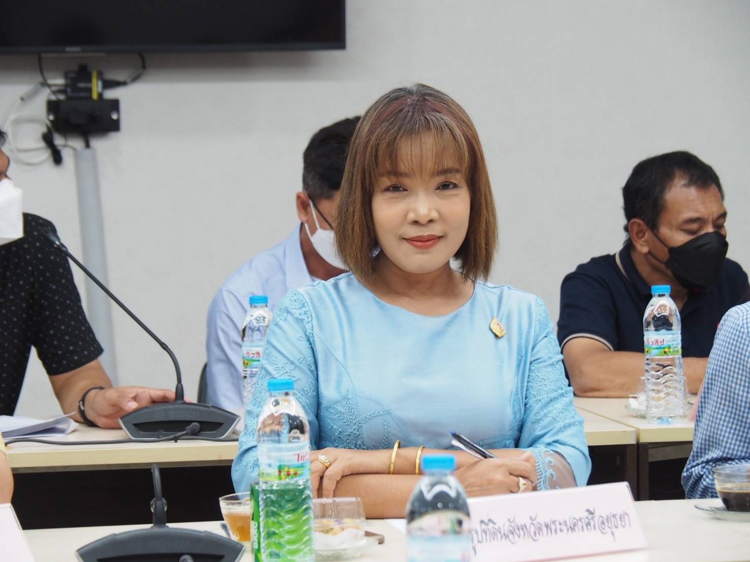  นางสาวพจนันท์ กองมาก ปฏิรูปที่ดินจังหวัดพระนครศรีอยุธยา เข้าร่วมประชุมประชุมคณะอนุกรรมการทรัพยากรน้ำจังหวัดพระนครศรีอยุธยา ครั้งที่ ๒/๒๕๖๗