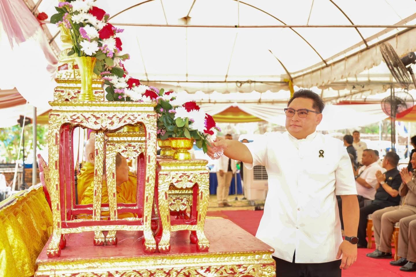 ส.ป.ก.พระนครศรีอยุธยา ร่วมพิธีบำเพ็ญกุศลเนื่องในวันคล้ายวันสวรรคตของพระบาทสมเด็จพระนเรศวรมหาราช ประจำปี ๒๕๖๙