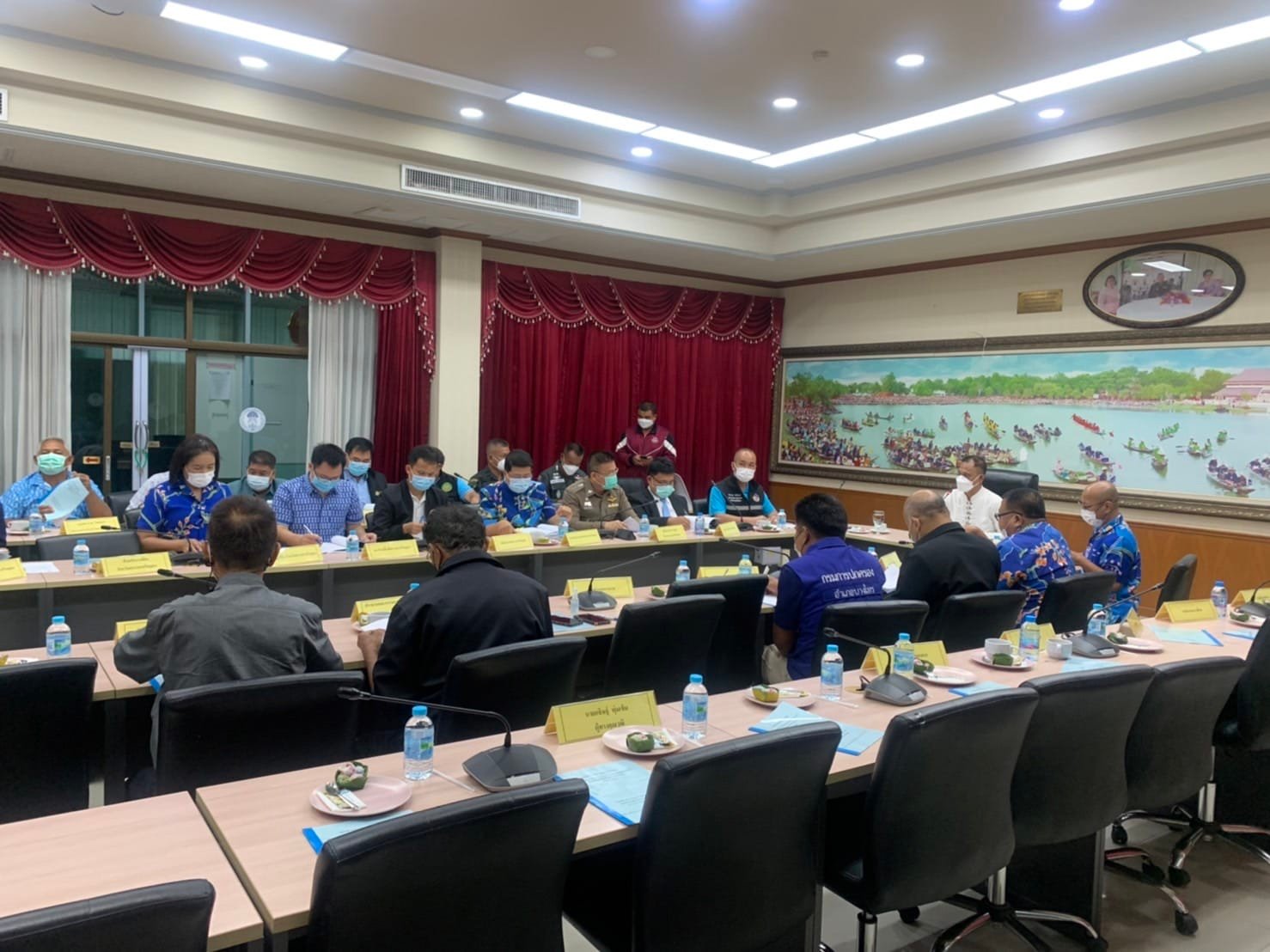ปฏิรูปที่ดินจังหวัดพระนครศรีอยุธยา เข้าร่วมประชุมคณะอนุกรรมการป้องกันและปราบปรามการตัดไม้ทำลายป่าจังหวัดพระนครศรีอยุธยา (คปป.จ.อย.) ครั้งที่ ๑/๒๕๖๕ 