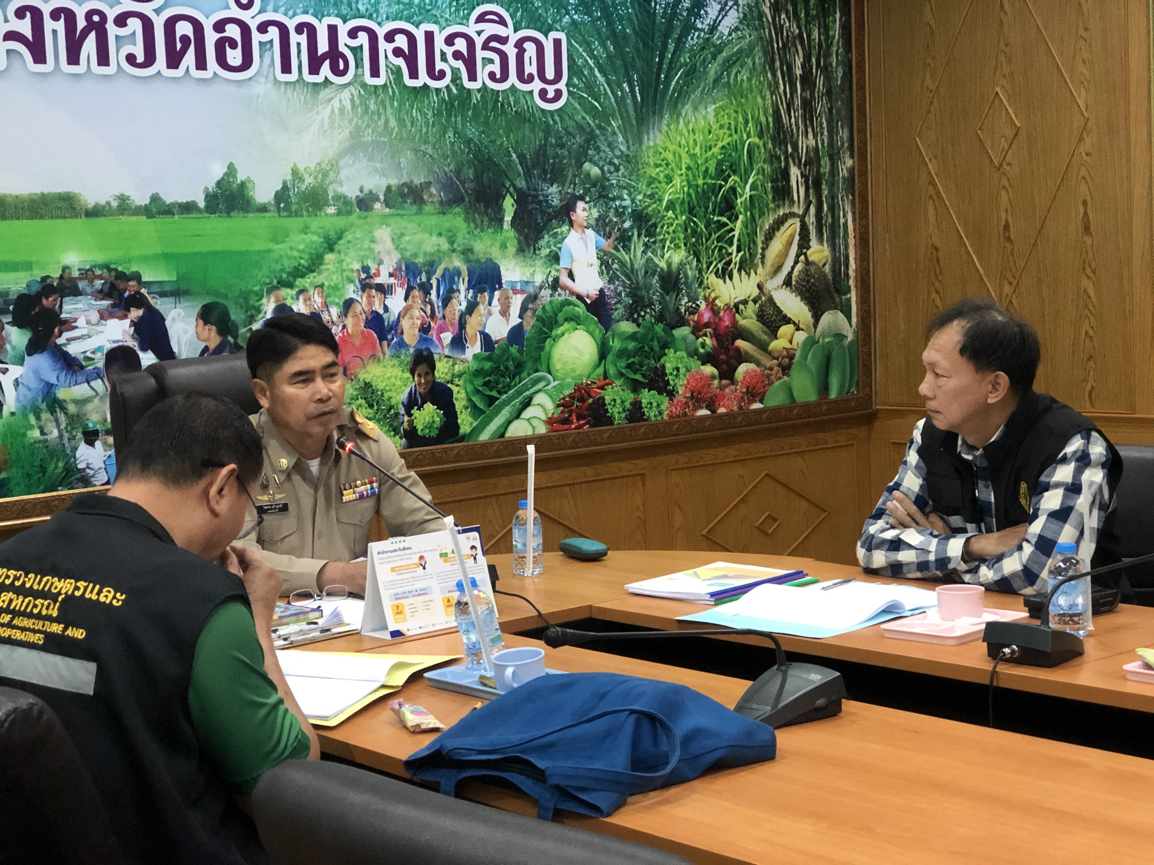 ร่วมเป็นคณะกรรมการตัดสินการประกวดศูนย์เรียนรู้การเพิ่มประสิทธิภาพการผลิตสินค้าเกษตร (ศพก.) ดีเด่น ระดับจังหวัด ประจำปี พ.ศ. ๒๕๖๗