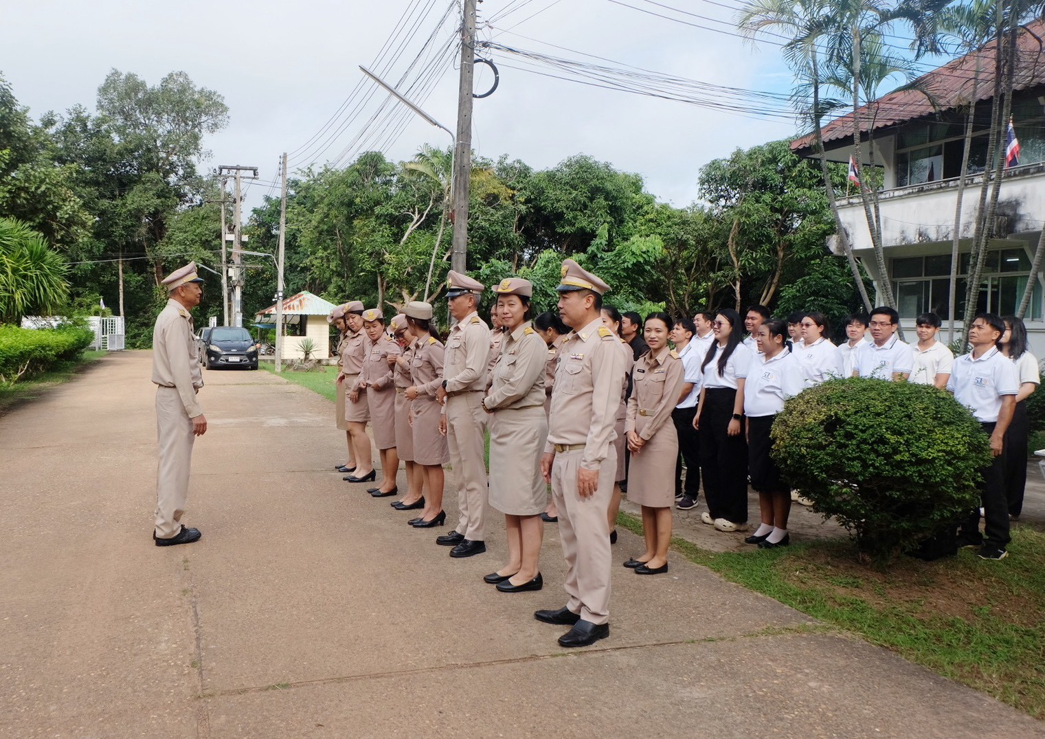 ส.ป.ก.อำนาจเจริญ จัดกิจกรรมเนื่องในวันพระราชทานธงชาติไทย (Thai National Flag Day) 28 กันยายน ประจำปี 2569