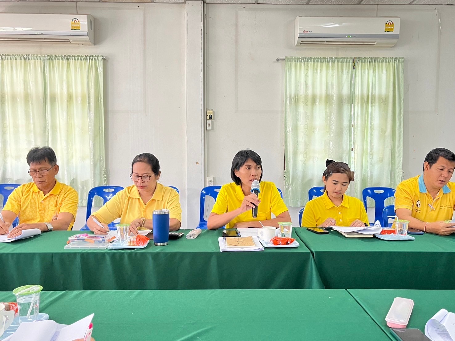 ส.ป.ก.เพชรบุรี  เข้าร่วมประชุมคณะกรรมการเครือข่าย ศพก.ระดับอำเภอ และการประชุมเชื่อมโยงการดำเนินงานคณะกรรมการเครือข่าย ศพก.และแปลงใหญ่ ระดับอำเภอ ครั้งที่ 4 / 2567