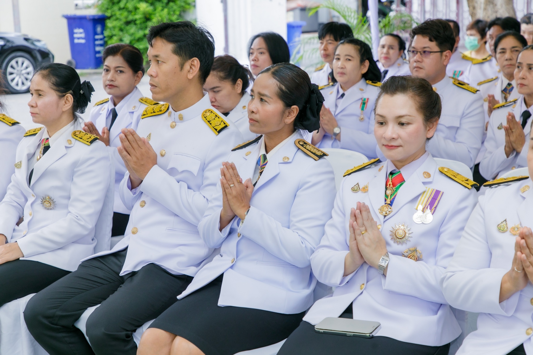 ส.ป.ก.เพชรบุรี เข้าร่วมพิธีเสกน้ำพระพุทธมนต์ศักดิ์สิทธิ์ 