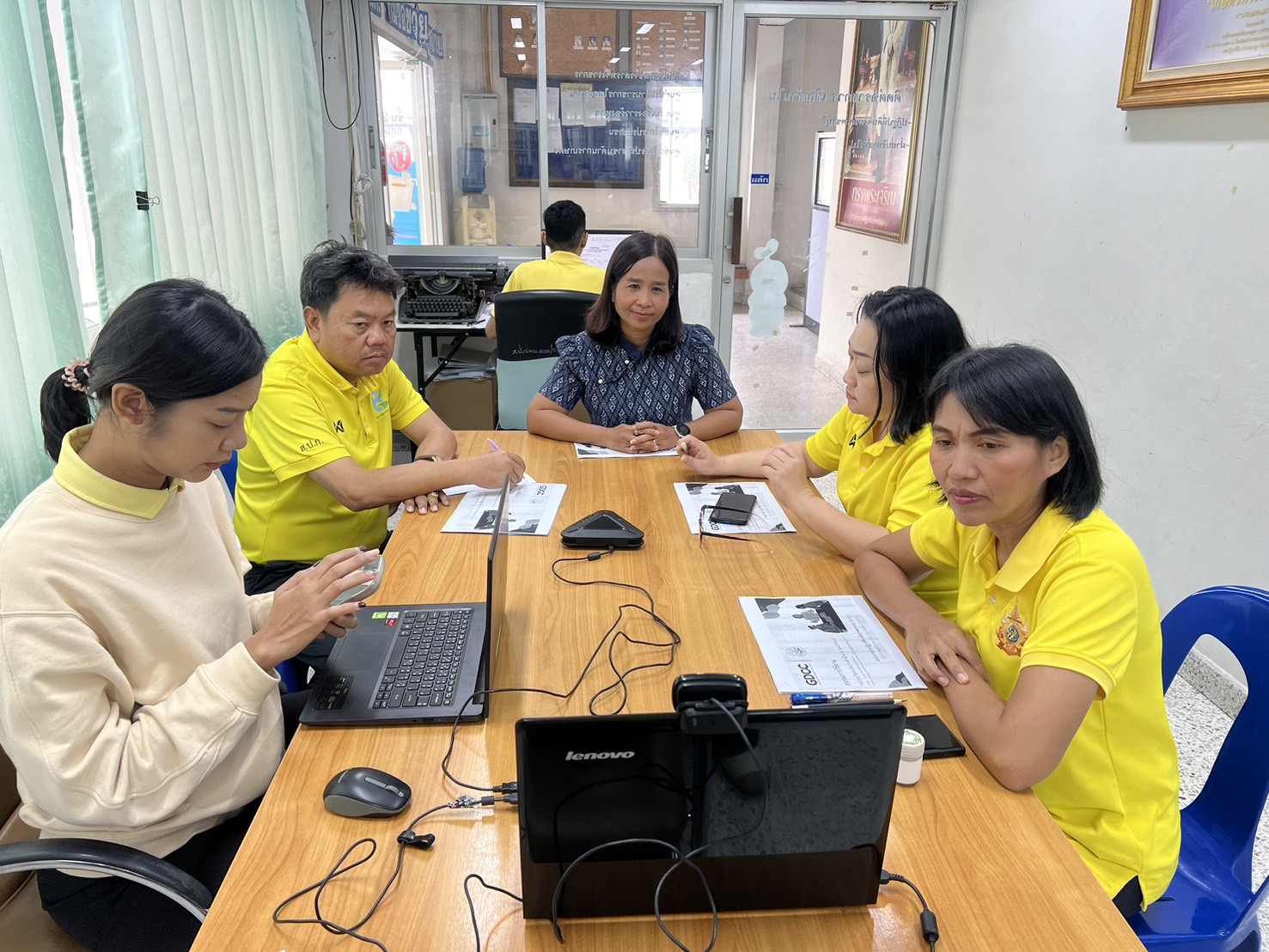 ส.ป.ก.เพชรบุรี เข้าร่วมฝึกอบรมการใช้งานระบบ e-office ภายใต้งานบริการคลาวด์กลางภาครัฐ (GDCC) 