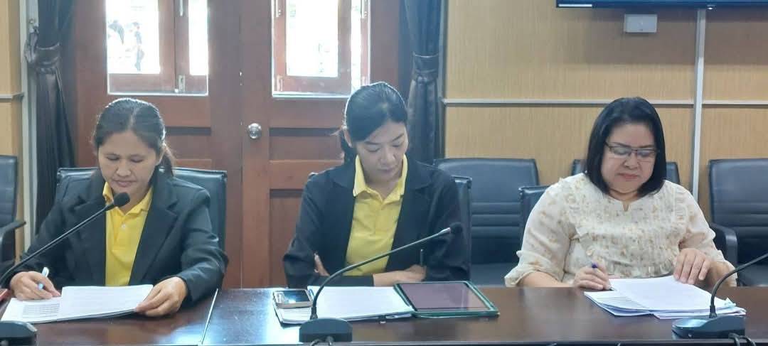 ส.ป.ก.เพชรบุรี เข้าร้วมประชุมเพื่อร่วมหารือในการจัดทำประเด็นเรื่องสื่อสารสำคัญและจัดทำแผนปฏิบัติการประชาสัมพันธ์แห่งชาติระดับจังหวัด ประจำปีงบประมาณ 2568