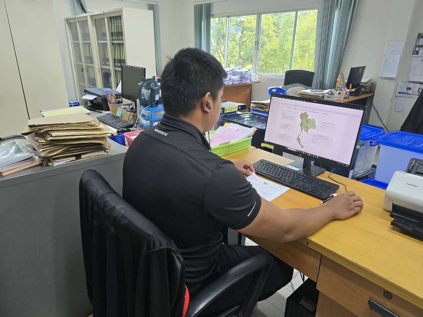  ส.ป.ก.เพชรบุรี เข้าร่วมประชุมเผยแพร่ผลการดำเนินโครงการปรับกระบวนทัศน์การบริหารจัดการทรัพยากรธรรมชาติฯ