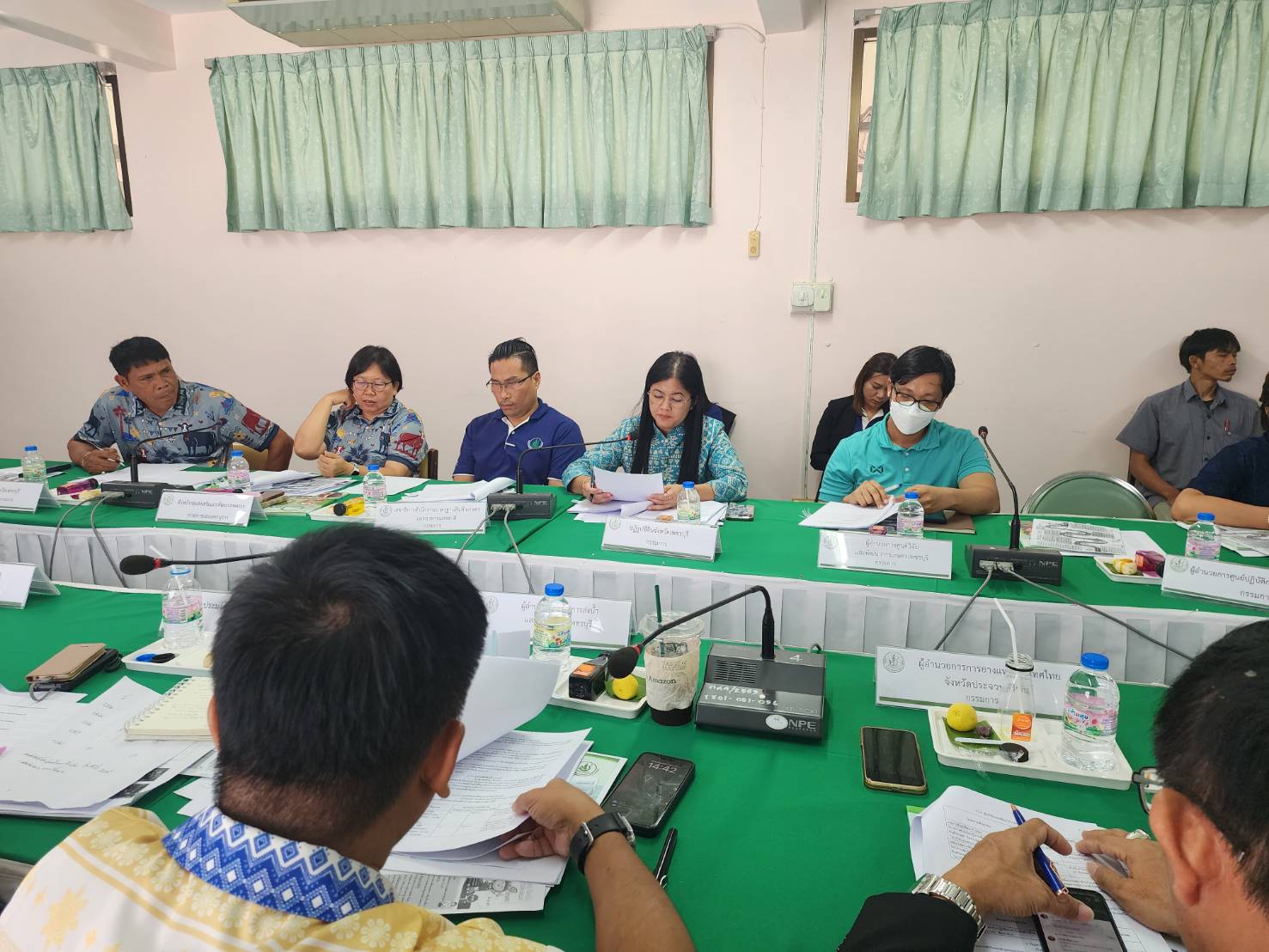 ส.ป.ก.เพชรบุรี เข้าประชุมคณะกรรมการบริหารงานอาสาสมัครเกษตรจังหวัด ครั้งที่ 1/2568 