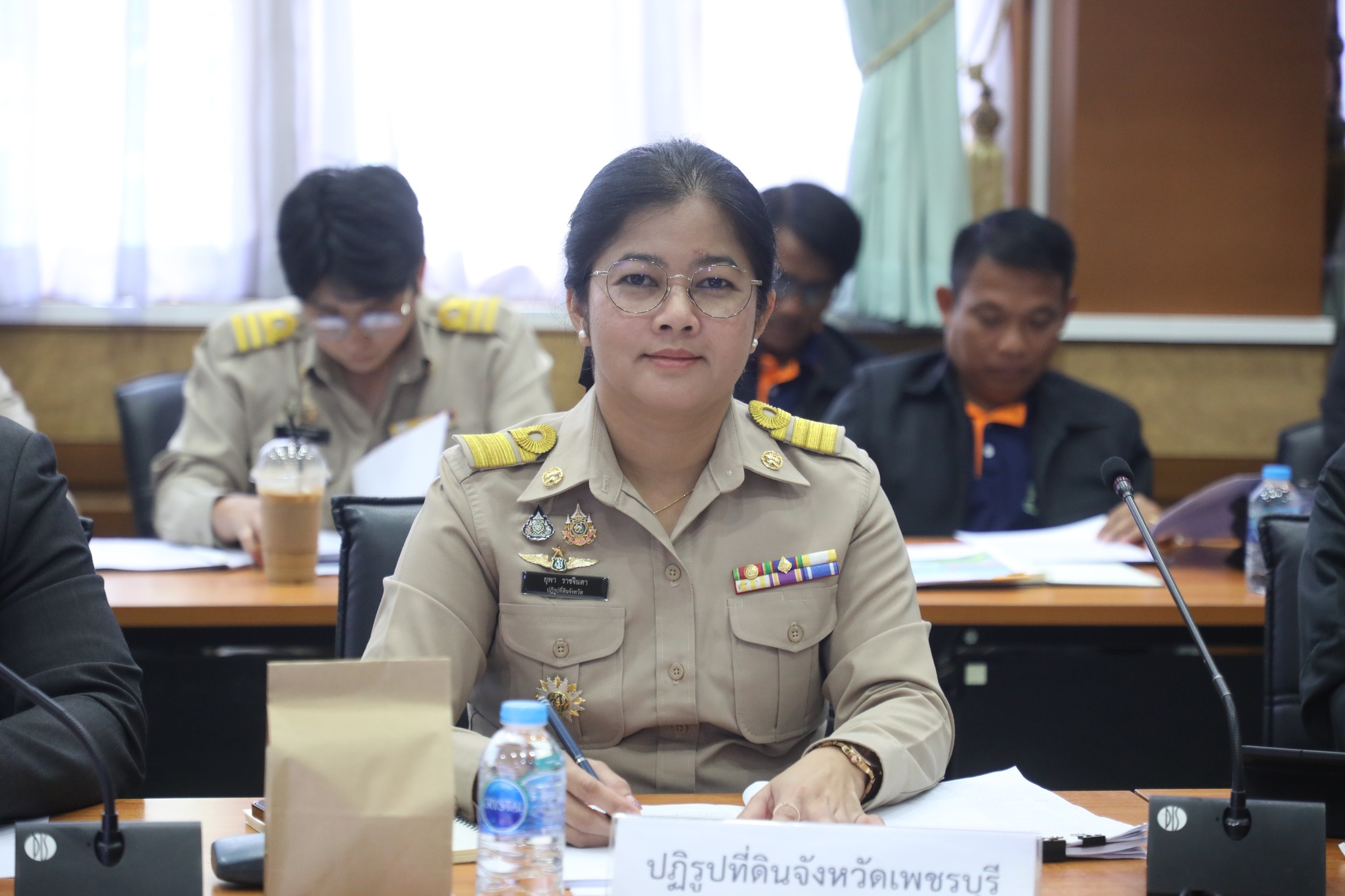 ส.ป.ก.เพชรบุรี เข้าร่วมประชุมคณะอนุกรรมการแก้ไขปัญหาที่ดินและป่าไม้ ของสภาเครือข่ายประชาชนอีสาน (สอส.) สภาประชาชน 4 ภาค ครั้งที่ 1/2568 