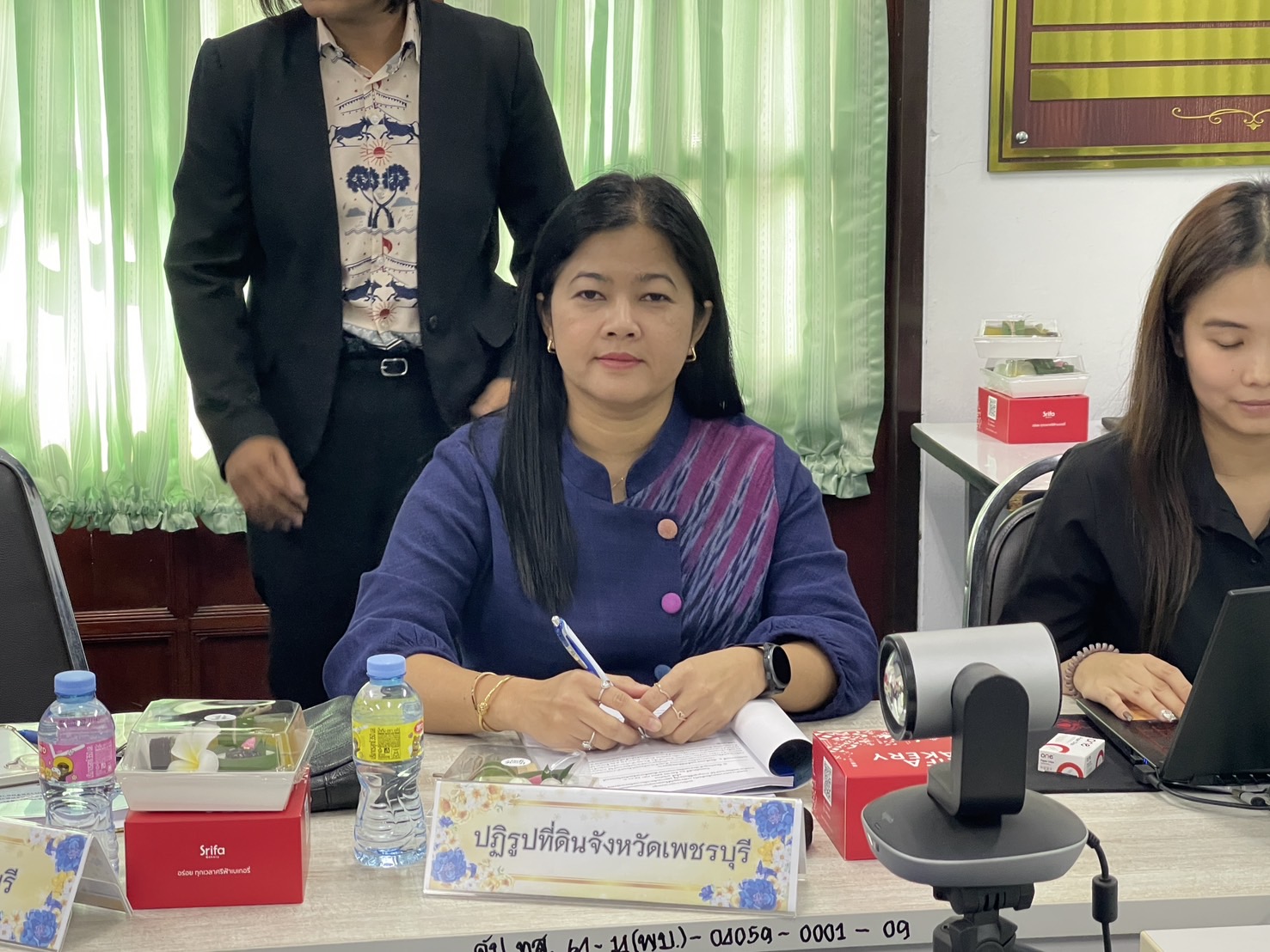 ส.ป.ก.เพชรบุรี เข้าร่วมประชุมคณะอนุกรรมการป้องกันและปราบปรามการตัดไม้ ทำลายป่า ระดับจังหวัดเพชรบุรี ครั้งที่ 1/2568