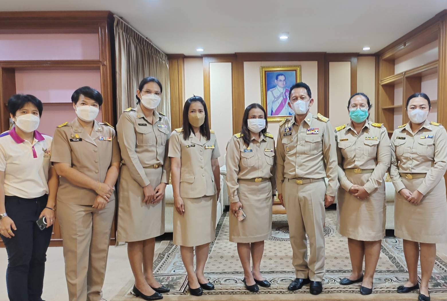 ปทจ.สตูล เข้าเยี่ยมคารวะ ผวจ.สตูล และ รอง ผวจ.สตูล ในโอกาสย้ายมารับตำแหน่งใหม่ ณ ส.ป.ก.สตูล