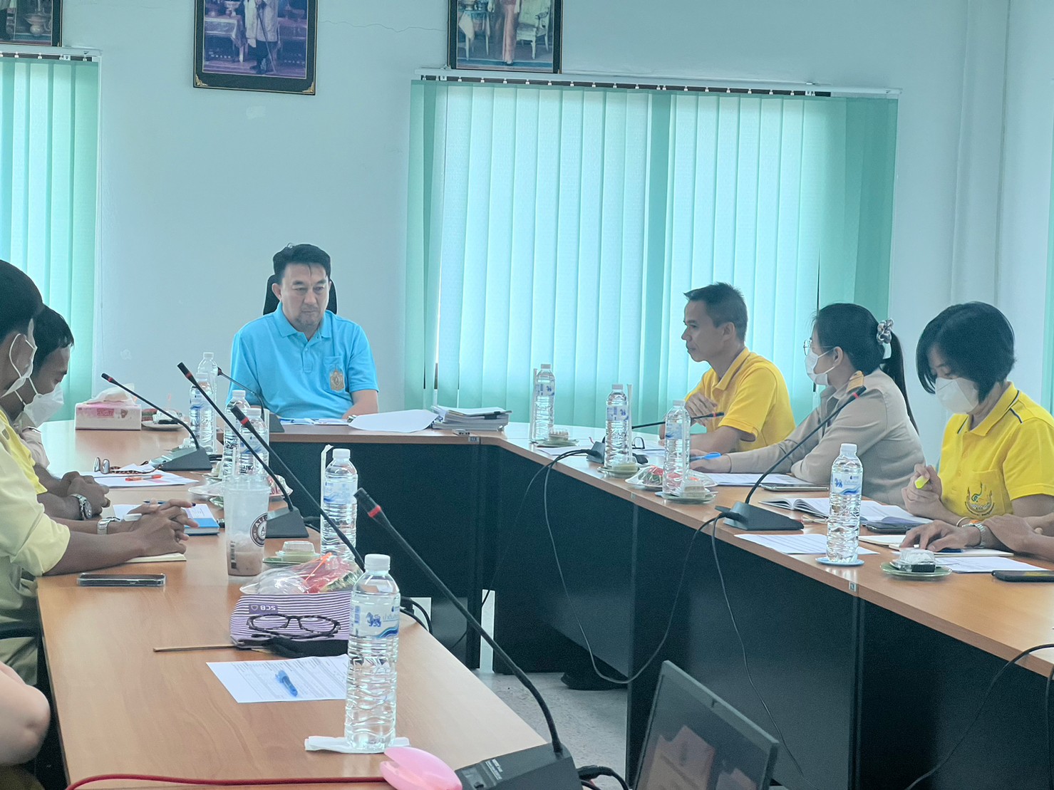 ผู้ตรวจราชการกรม ส.ป.ก. เขตตรวจราชการที่  17  ประชุมติดตามความก้าวหน้าผลการดำเนินงานตามแผนการตรวจราชการ ประจำปีงบประมาณ พ.ศ. 2566 รอบที่ 2 