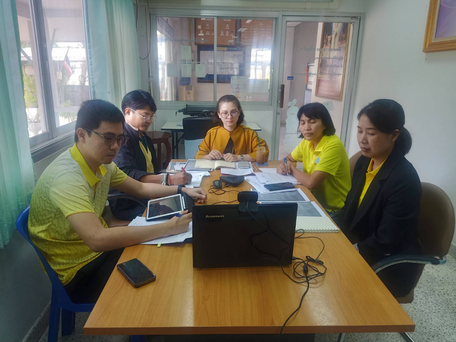 ส.ป.ก.เพชรบุรี เข้าร่วมประชุมติดตามความคืบหน้า แก้ไขปัญหาของสภาประชาชนอีสาน (สอส.) สภาประชาชน 4 ภาค