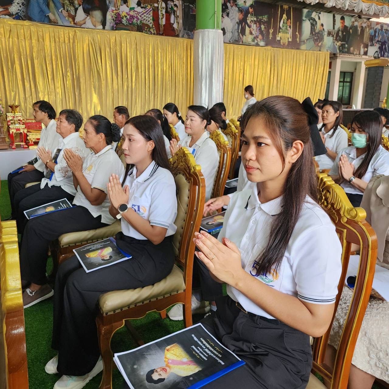 title - ส.ป.ก.พระนครศรีอยุธยา เข้าร่วมพิธีสวดพระะพุทธมนต์ เจริญจิตตภาวนา และกิจกรรม รวมพลังสร้างสัปปายะสู่วัดด้วยวิถี ๕ ส (Big Cleaning Day) เพื่อถวายเป็นพระราชกุศล เนื่องในวันคล้ายวันพระราชสมภพ สมเด็จพระนางเจ้าสิริกิติ์ พระบรมราชินีนาถ พระบรมราชชนนีพันปีหลวง ประจำปี พ.ศ. ๒๕๖๗