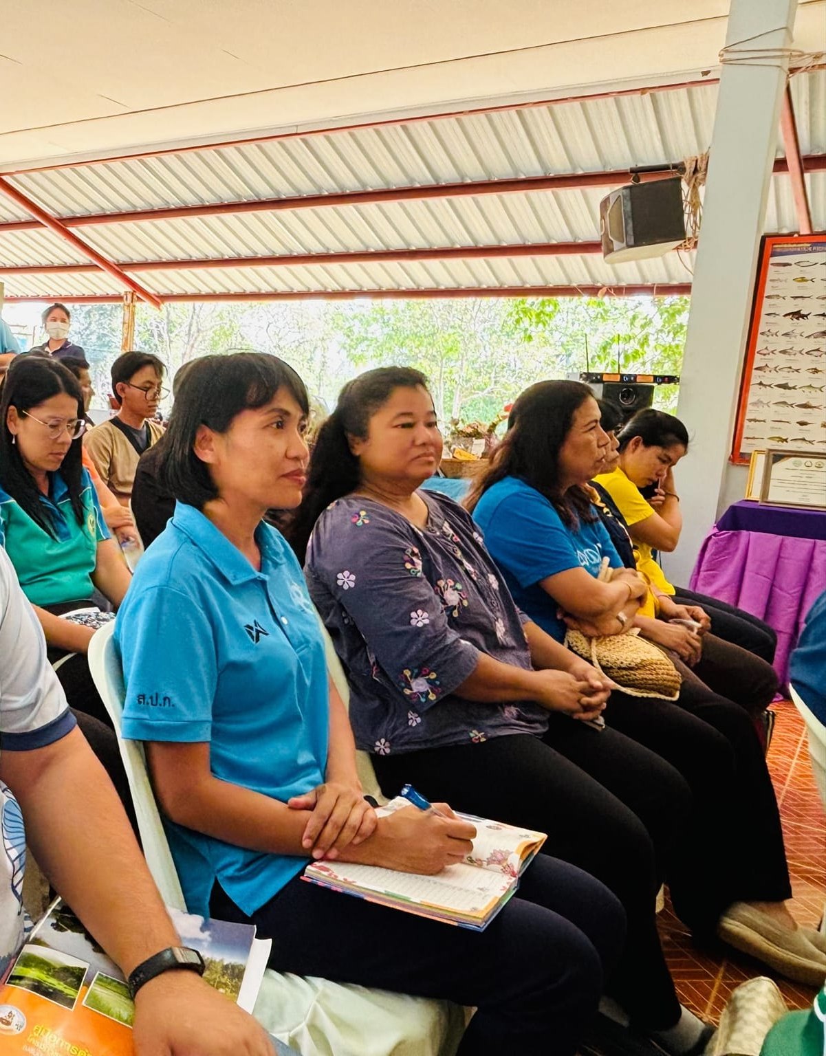 ส.ป.ก.เพชรบุรี ร่วมเป็นเกียรติในการประกวดศูนย์เรียนรู้การเพิ่มประสิทธิภาพการผลิตสินค้าเกษตร ดีเด่นระดับเขต และต้อนรับคณะกรรมการประกวดฯ ระดับเขต