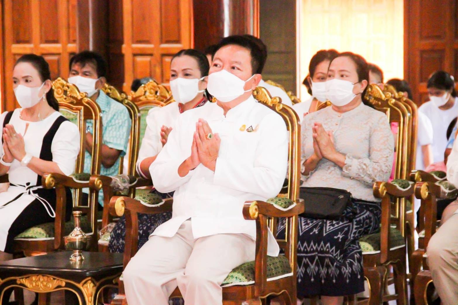 ส.ป.ก. เพชรบุรี เข้าร่วมโครงการเข้าวัดปฏิบัติธรรม วันธรรมสวนะ “1 ความดี คนพริบพรีทำได้” ภายใต้แนวคิด “ครอบครัวหิ้วตะกร้า ศรัทธาอิ่มบุญ อุดหนุนชุมชน” ประจำปีงบประมาณ พ.ศ. 2566