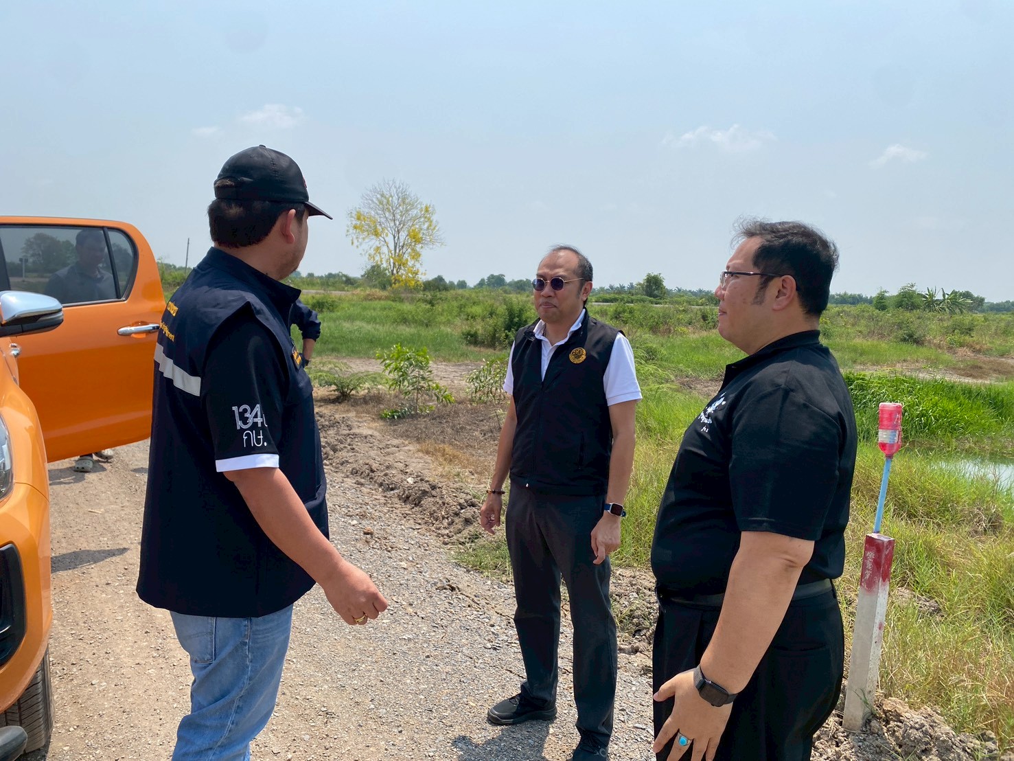 title - ปฏิรูปที่ดินจังหวัดพระนครศรีอยุธยา ร่วมลงพื้นที่แปลง ๘๔๒๑ เพื่อสำรวจพื้นที่ และนำไปออกแบบ การบริหารจัดการน้ำ