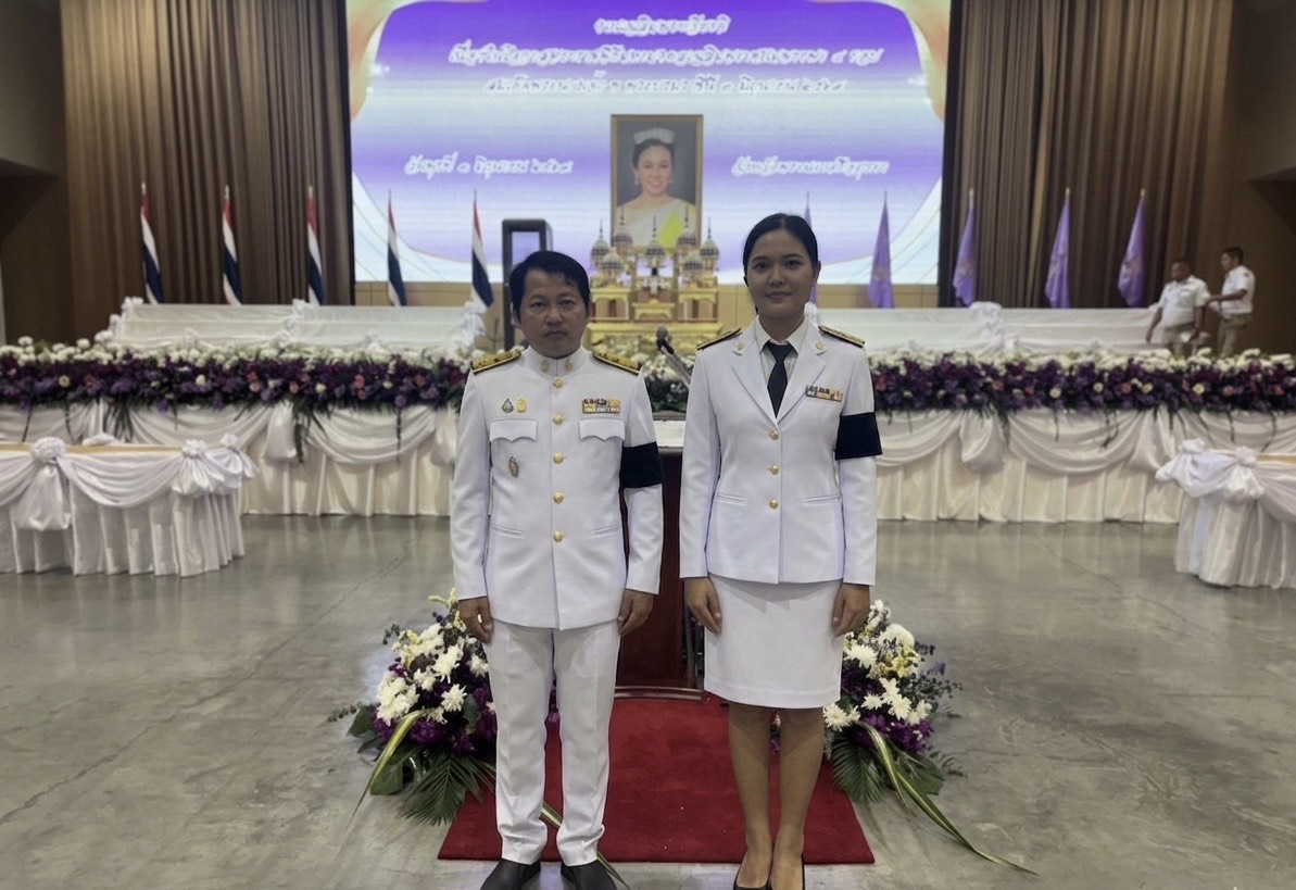 title - ส.ป.ก.พระนครศรีอยุธยา เข้าร่วมพิธีถวายเครื่องราชสักการะและวางพานพุ่ม และพิธีจุดเทียนถวายพระพรชัยมงคล เนื่องในโอกาสพระราชพิธีมหามงคลเฉลิมพระชนมพรรษา ๔ รอบ สมเด็จพระนางเจ้า ฯ พระบรมราชินี ๓ มิถุนายน ๒๕๖๙