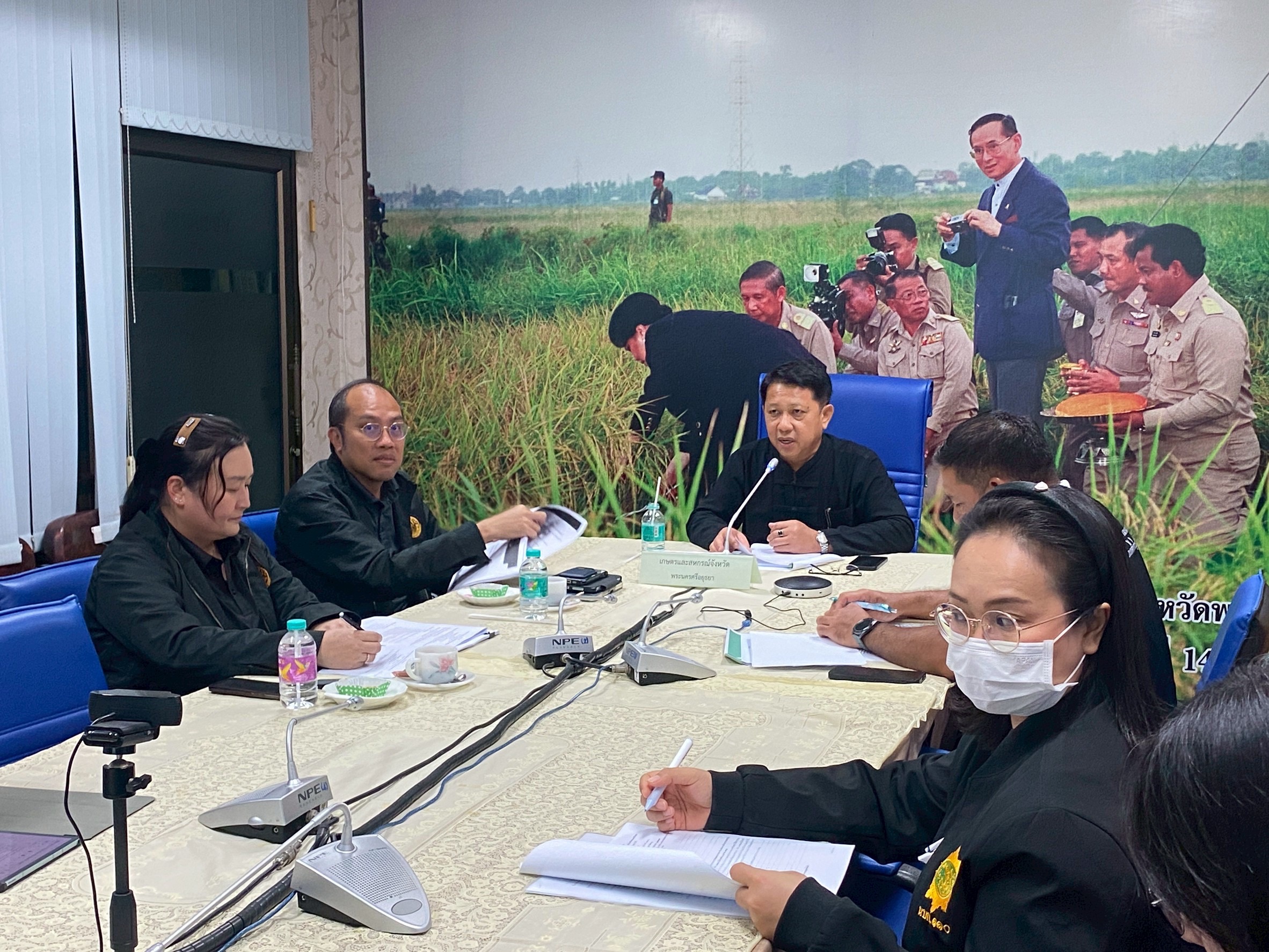 title - ปฏิรูปที่ดินจังหวัดพระนครศรีอยุธยา เข้าร่วมประชุมคณะกรรมการขับเคลื่อนงานด้านการเกษตรระดับจังหวัดพระนครศรีอยุธยา เพื่อพิจารณาการปรับเปลี่ยนเกษตรกรต้นแบบศูนย์เรียนรู้การเพิ่มประสิทธิภาพการผลิตสินค้าเกษตร (ศพก.) อำเภอท่าเรือ อำเภอบางปะหัน และการขอยกเลิกแปลงใหญ่แพะ อำเภอเสนา