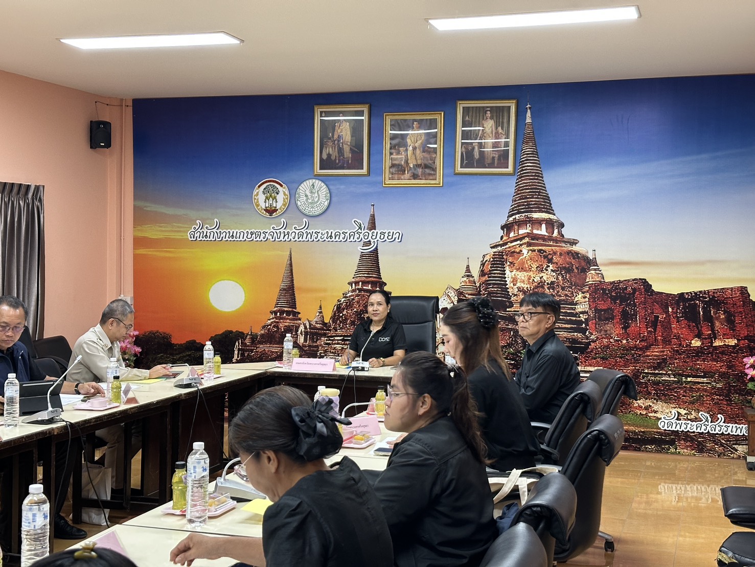title -  ส.ป.ก.พระนครศรีอยุธยา เข้าร่วมประชุมคณะอนุกรรมการส่งเสริมวิสาหกิจชุมชน จังหวัดพระนครศรีอยุธยา ครั้งที่ ๒/๒๕๖๙ เ