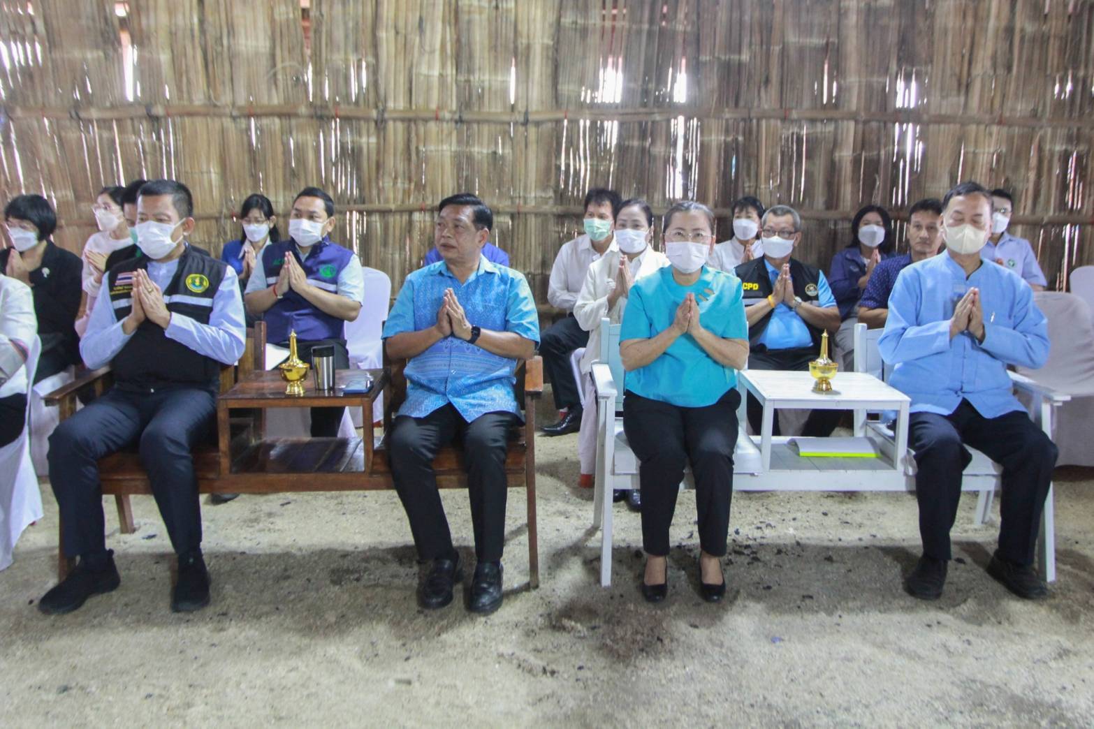 ส.ป.ก. เพชรบุรี เข้าร่วมงานอนุรักษ์และสืบสานภูมิปัญญาด้านเกลือทะเล “ประเพณีการทำขวัญเกลือ” พ.ศ. 2566