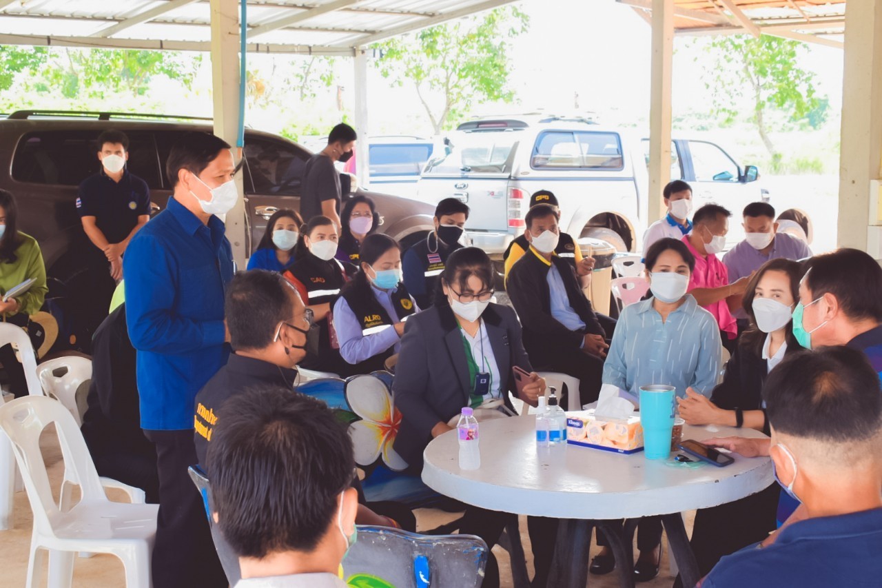 ส.ป.ก.เพชรบุรี ร่วมให้การต้อนรับ นางกุลฤดี พัฒนะอิ่ม ผู้ตรวจราชการกระทรวงเกษตรและสหกรณ์ เขตตรวจราชการที่ 4