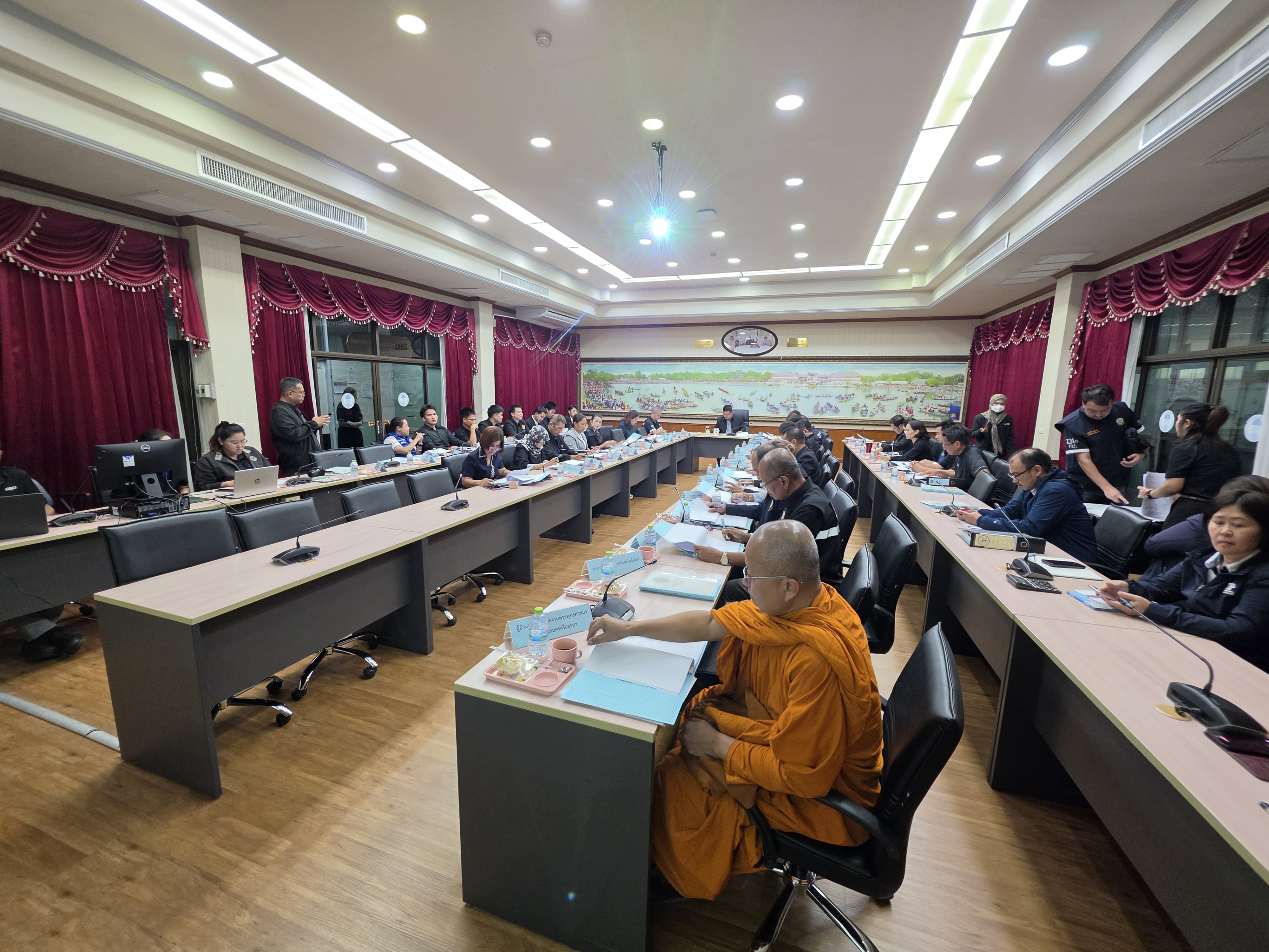title - สำนักงานการปฏิรูปที่ดินจังหวัดพระนครศรีอยุธยา จัดประชุมคณะกรรมการปฏิรูปที่ดินจังหวัดพระนครศรีอยุธยา ครั้งที่ ๒/๒๕๖๙ ณ ห้องประชุม บึงพระราม  อาคาร ๑ ชั้น ๑  ศาลากลางจังหวัดพระนครศรีอยุธยา 