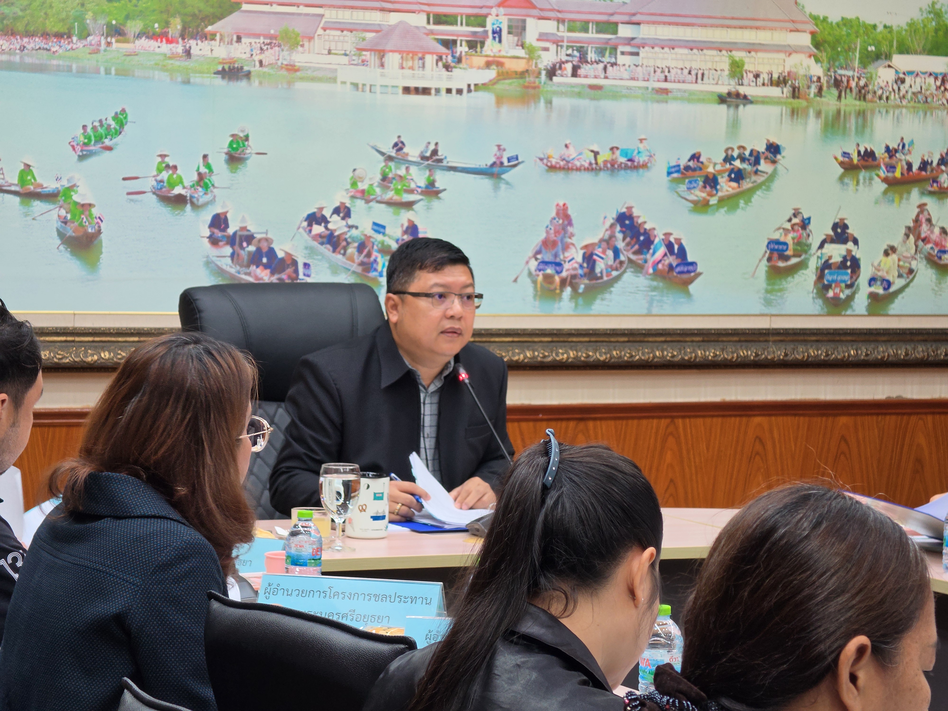title - สำนักงานการปฏิรูปที่ดินจังหวัดพระนครศรีอยุธยา จัดประชุมคณะกรรมการปฏิรูปที่ดินจังหวัดพระนครศรีอยุธยา ครั้งที่ ๒/๒๕๖๙ ณ ห้องประชุม บึงพระราม  อาคาร ๑ ชั้น ๑  ศาลากลางจังหวัดพระนครศรีอยุธยา 