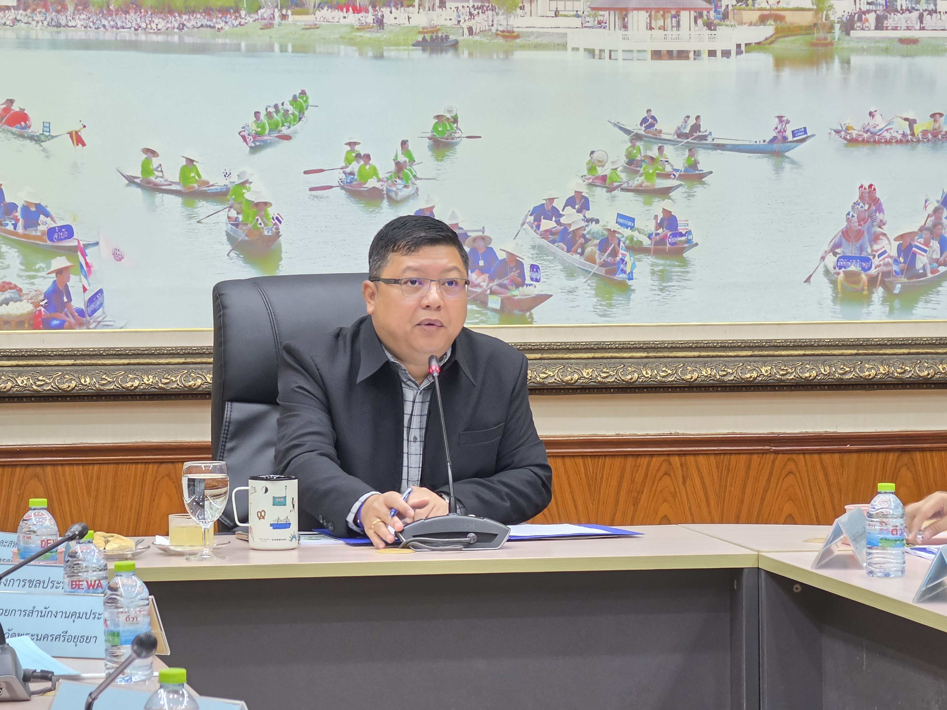 title - สำนักงานการปฏิรูปที่ดินจังหวัดพระนครศรีอยุธยา จัดประชุมคณะกรรมการปฏิรูปที่ดินจังหวัดพระนครศรีอยุธยา ครั้งที่ ๒/๒๕๖๙ ณ ห้องประชุม บึงพระราม  อาคาร ๑ ชั้น ๑  ศาลากลางจังหวัดพระนครศรีอยุธยา 
