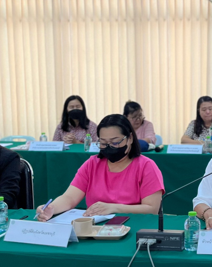 ส.ป.ก. เพชรบุรี เข้าร่วมประชุมคณะกรรมการขับเคลื่อนงานด้านการเกษตรระดับจังหวัด ครั้งที่ 2/2566