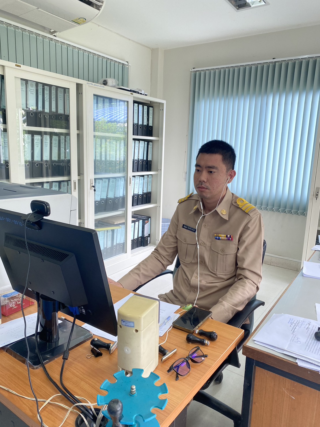 ส.ป.ก.เพชรบุรี เข้าร่วมการปฐมนิเทศข้าราชการพลเรือนสามัญข้าราชการบรรจุใหม่ ผ่านระบบประชุมทางไกลออนไลน์ (Zoom meeting) 