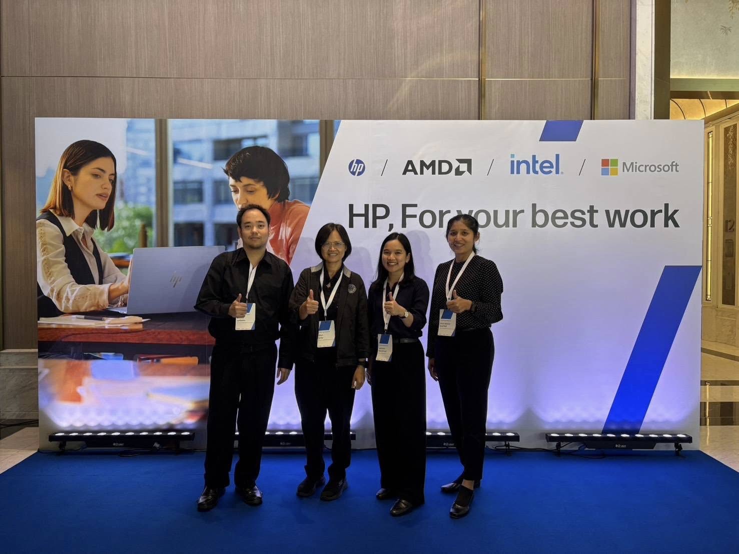 ศทส. เข้าร่วมงานสัมมนาในหัวข้อ HP,For your brst work