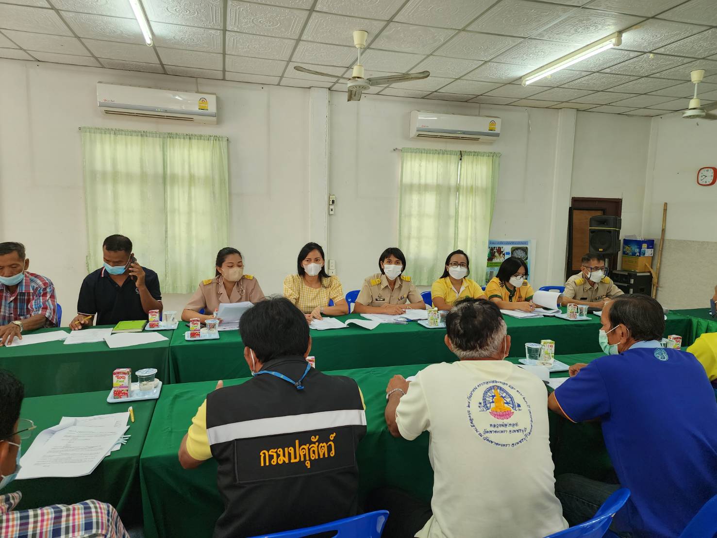 ส.ป.ก.เพชรบุรี เข้าร่วมประชุมคณะกรรมการเครือข่าย ศพก.ระดับอำเภอ การประชุมเชื่อมโยงการดำเนินงานคณะกรรมการเครือข่าย ศพก. และแปลงใหญ่ ระดับอำเภอ ครั้งที่ 3/2566 และประชุมคณะทำงานขับเคลื่อนงานด้านการเกษตรระดับอำเภอครั้งที่ 2/2566
