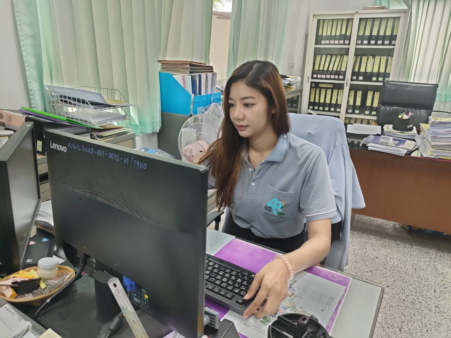 ส.ป.ก. เพชรบุรี เข้าร่วมกิจกรรม Unit school ถ่ายทอดความรู้การใช้งานระบบสารสนเทศของ ส.ป.ก. 