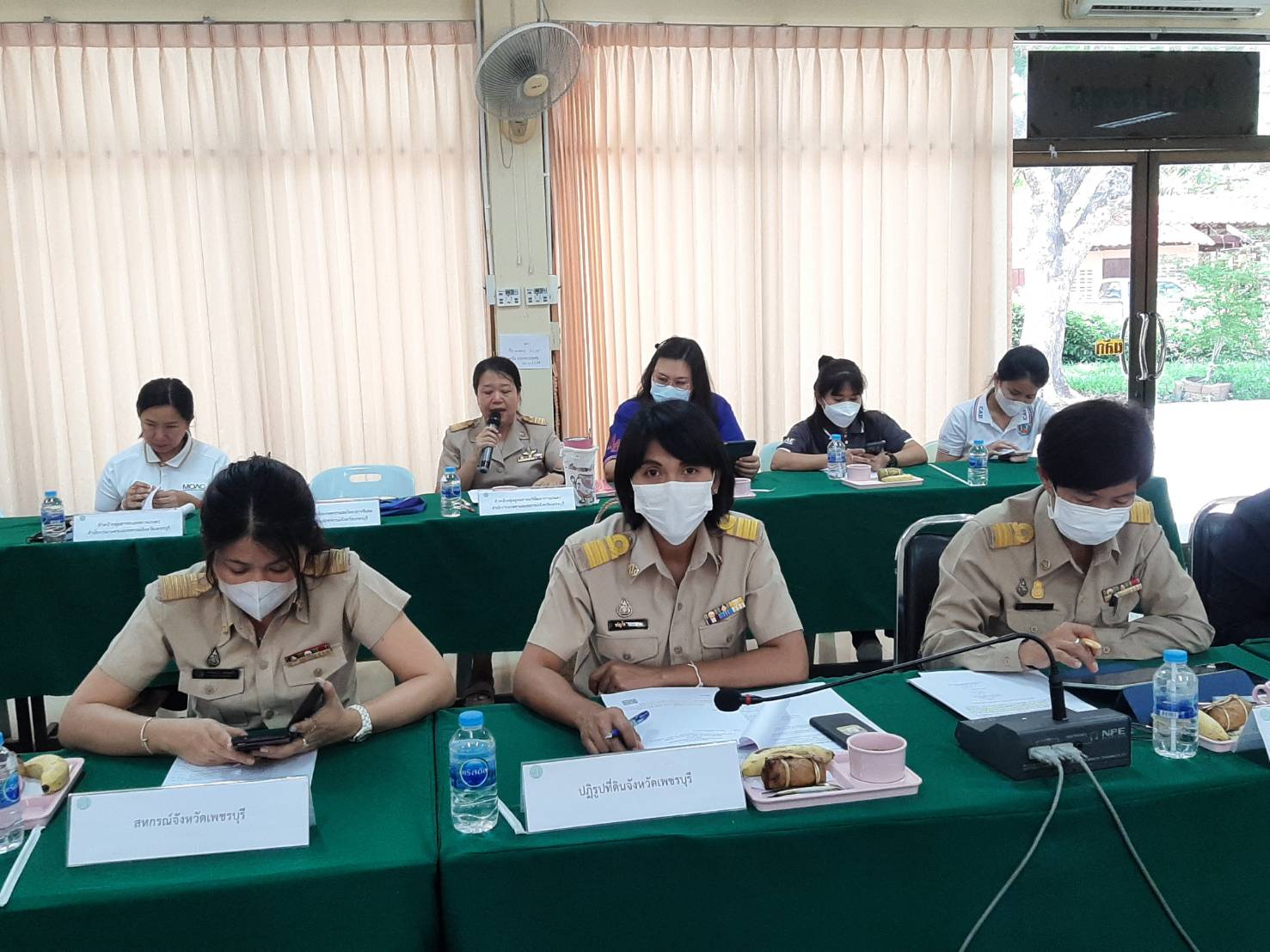 ส.ป.ก. เพชรบุรี ประชุมคณะกรรมการขับเคลื่อนงานด้านการเกษตรระดับจังหวัด ครั้งที่ 3/2566 