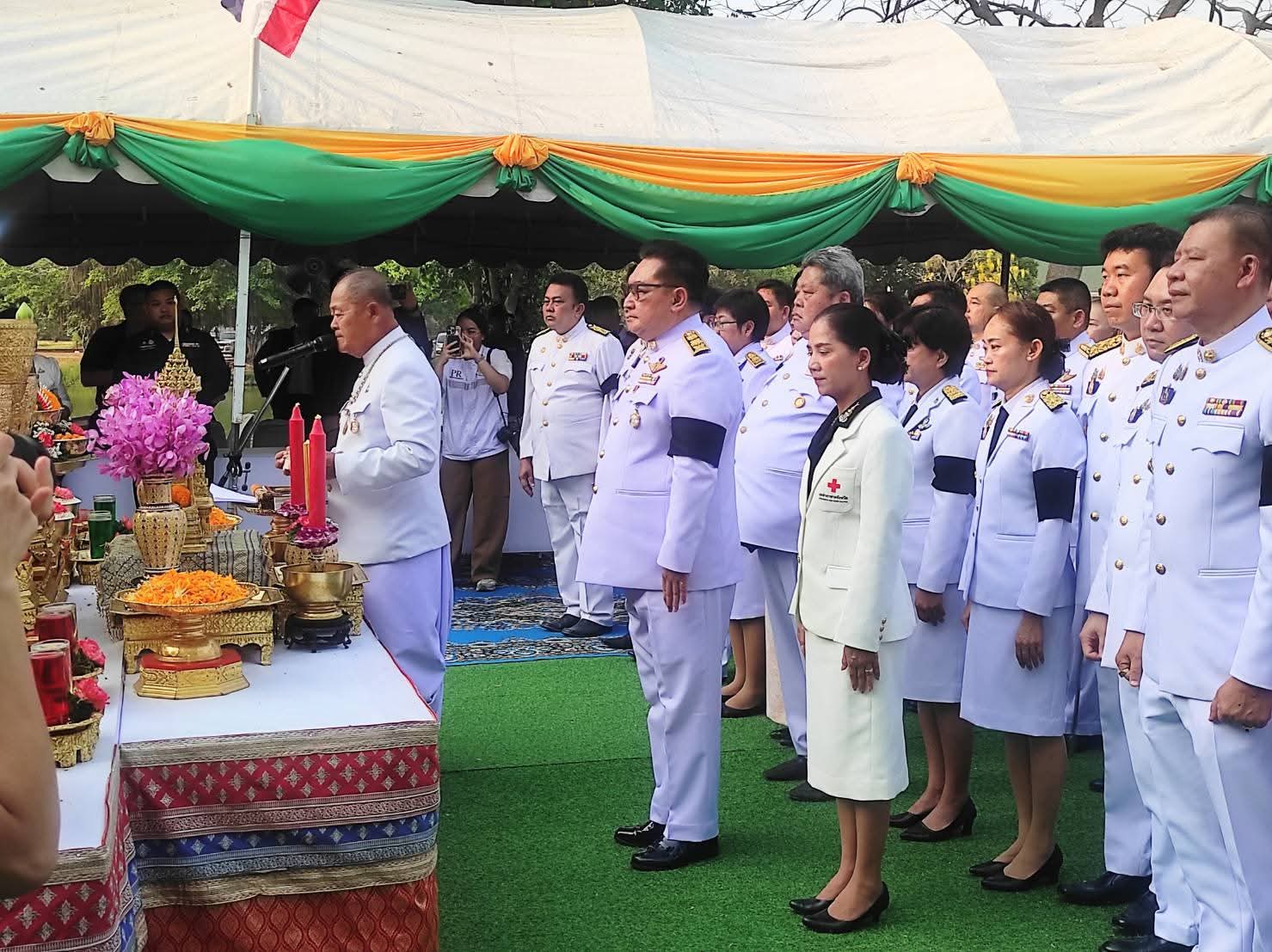 title - ปฏิรูปที่ดินจังหวัดพระนครศรีอยุธยา เข้าร่วมพิธีทำบุญเนื่องในวันครบรอบ ๖๗๖ ปี แห่งการสถาปนากรุงศรีอยุธยาเป็นราชธานี เพื่อเทิดพระเกียรติแด่สมเด็จพระรามาธิบดีที่ ๑ หรือพระเจ้าอู่ทอง องค์ปฐมบรมกษัตริย์ผู้สถาปนากรุงศรีอยุธยาเป็นราชธานีเมื่อปี พ.ศ. ๑๘๙๓