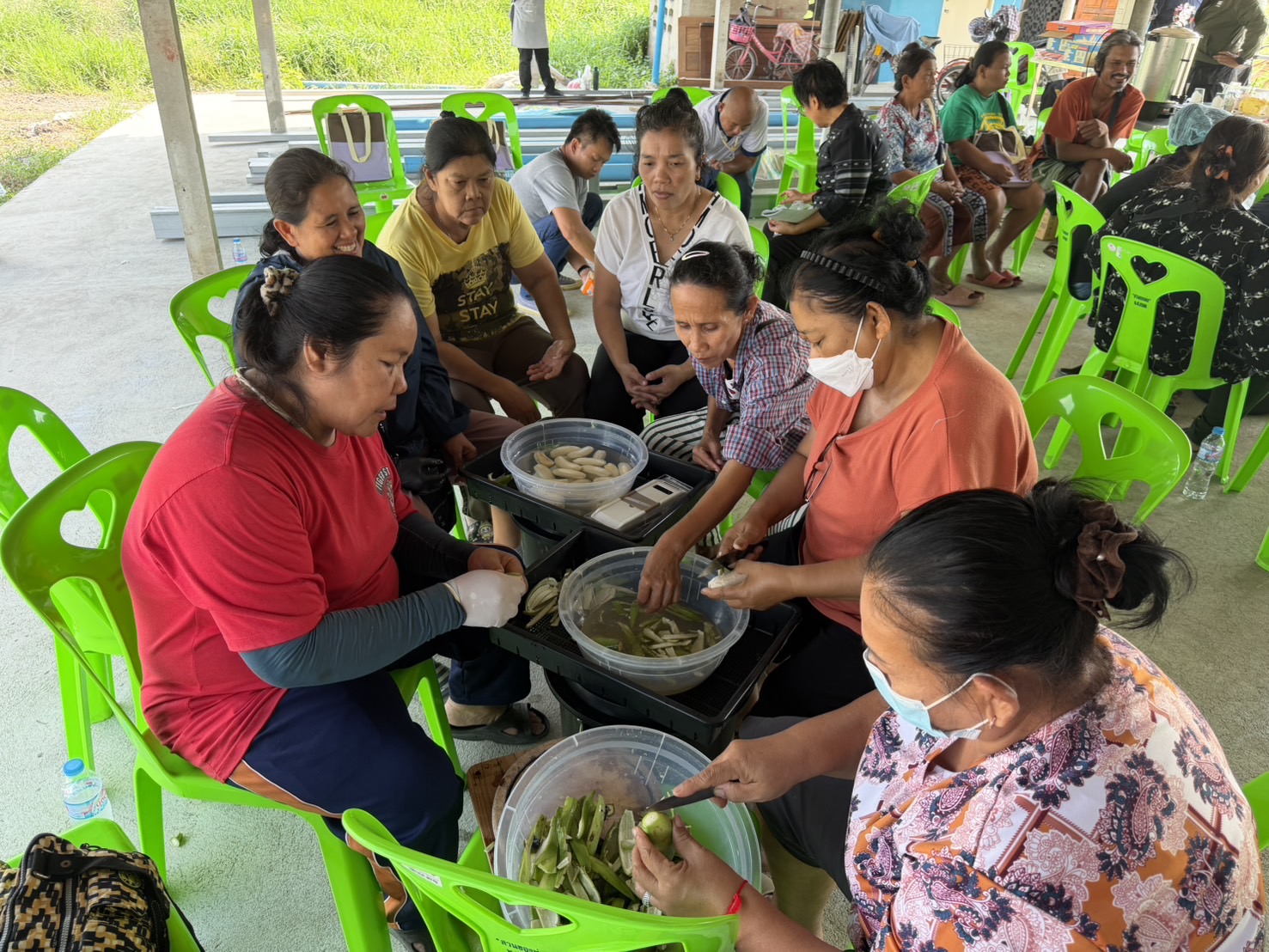 title - ส.ป.ก.พระนครศรีอยุธยา จัดฝึกอบรมเกษตรกรภายใต้โครงการระบบส่งเสริมเกษตรแบบแปลงใหญ่ กิจกรรมส่งเสริมการเกษตรแบบแปลงใหญ่ในเขตปฏิรูปที่ดิน ปีงบประมาณ พ.ศ. ๒๕๖๙ หลักสูตรที่ ๓ การแปรรูปสินค้าเกษตรเพื่อเพิ่มรายได้อย่างยั่งยืน