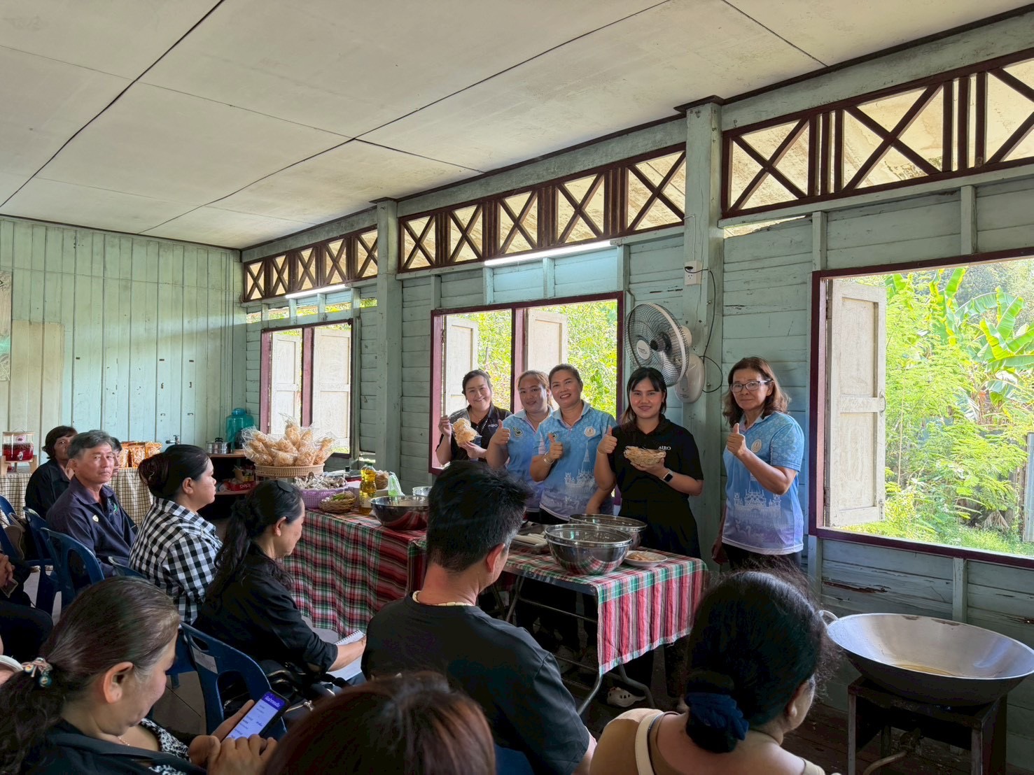 title - ส.ป.ก.พระนครศรีอยุธยา จัดฝึกอบรมเกษตรกรภายใต้โครงการระบบส่งเสริมเกษตรแบบแปลงใหญ่ กิจกรรมส่งเสริมการเกษตรแบบแปลงใหญ่ในเขตปฏิรูปที่ดิน ปีงบประมาณ พ.ศ. ๒๕๖๙ หลักสูตรที่ ๔ เทคนิคการบริหารจัดการกลุ่มแบบครบวงจรและสร้างรายได้จากการแปรรูปสินค้าเกษตรปลอดภัย 