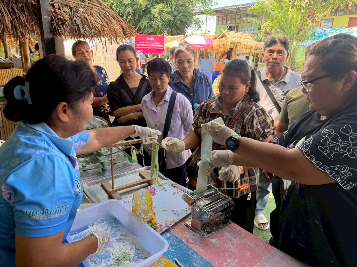 title - ส.ป.ก.พระนครศรีอยุธยา จัดฝึกอบรมเกษตรกรภายใต้โครงการระบบส่งเสริมเกษตรแบบแปลงใหญ่ กิจกรรมส่งเสริมการเกษตรแบบแปลงใหญ่ในเขตปฏิรูปที่ดิน ปีงบประมาณ พ.ศ. ๒๕๖๙ หลักสูตรที่ ๔ เทคนิคการบริหารจัดการกลุ่มแบบครบวงจรและสร้างรายได้จากการแปรรูปสินค้าเกษตรปลอดภัย 