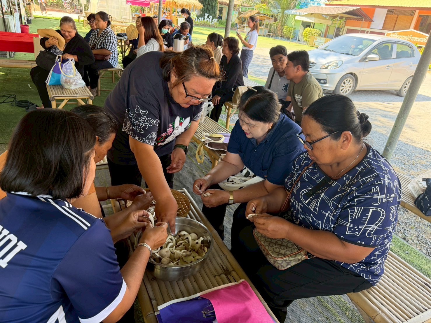 title - ส.ป.ก.พระนครศรีอยุธยา จัดฝึกอบรมเกษตรกรภายใต้โครงการระบบส่งเสริมเกษตรแบบแปลงใหญ่ กิจกรรมส่งเสริมการเกษตรแบบแปลงใหญ่ในเขตปฏิรูปที่ดิน ปีงบประมาณ พ.ศ. ๒๕๖๙ หลักสูตรที่ ๔ เทคนิคการบริหารจัดการกลุ่มแบบครบวงจรและสร้างรายได้จากการแปรรูปสินค้าเกษตรปลอดภัย 