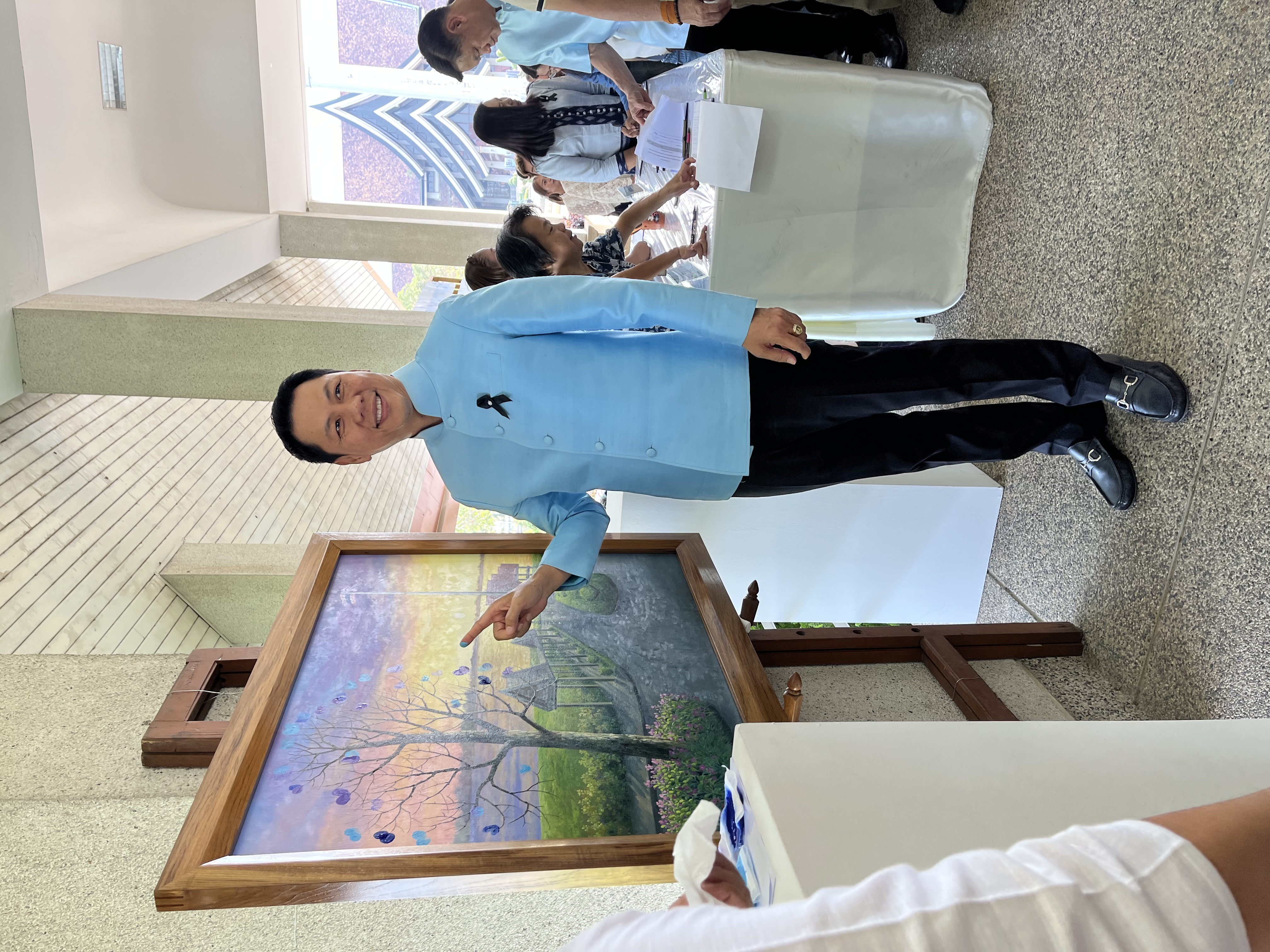 title - ปฏิรูปที่ดินจังหวัดพระนครศรีอยุธยา ร่วม เปิดโครงการ “รักแห่งศิลป์ รักแห่งแผ่นดิน” เพื่อแสดงความจงรักภักดีและน้อมรำลึกในพระมหากรุณาธิคุณของสมเด็จพระนางเจ้าสิริกิติ์ พระบรมราชินีนาถ พระบรมราชชนนีพันปีหลวง 