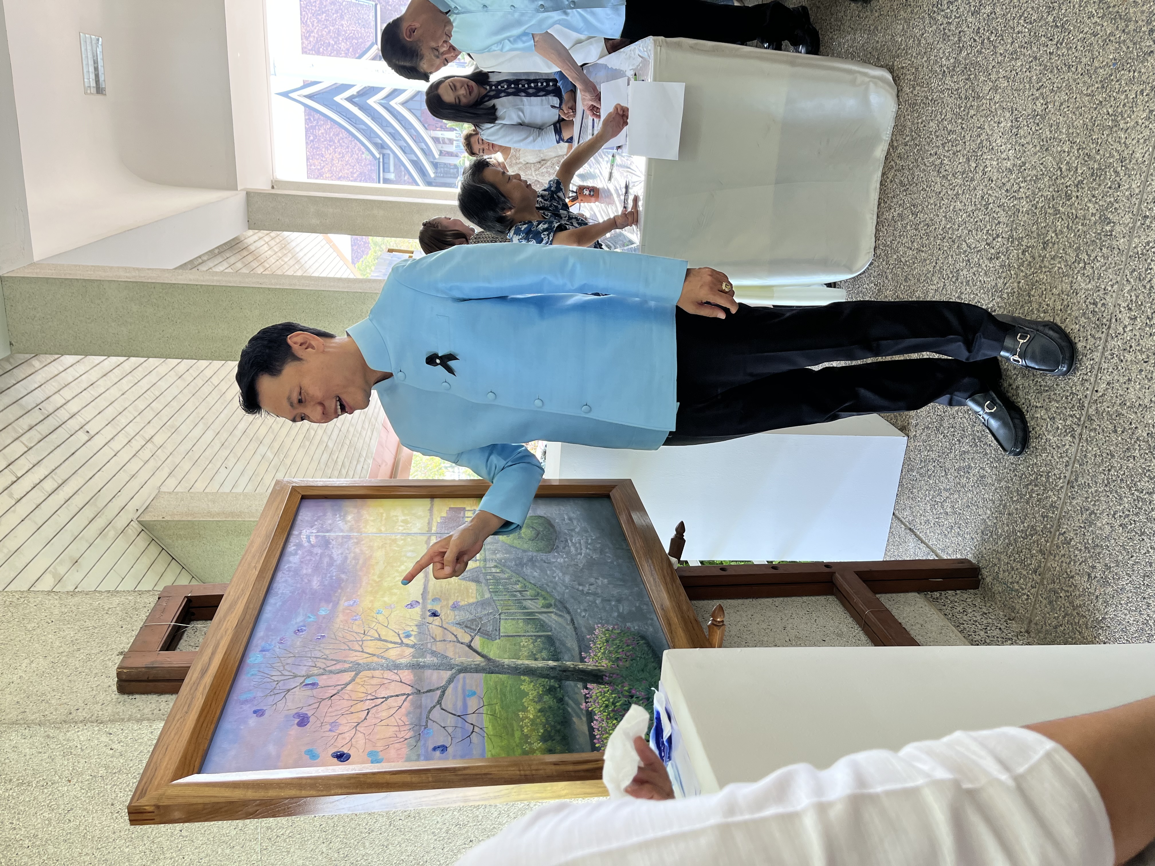 title - ปฏิรูปที่ดินจังหวัดพระนครศรีอยุธยา ร่วม เปิดโครงการ “รักแห่งศิลป์ รักแห่งแผ่นดิน” เพื่อแสดงความจงรักภักดีและน้อมรำลึกในพระมหากรุณาธิคุณของสมเด็จพระนางเจ้าสิริกิติ์ พระบรมราชินีนาถ พระบรมราชชนนีพันปีหลวง 