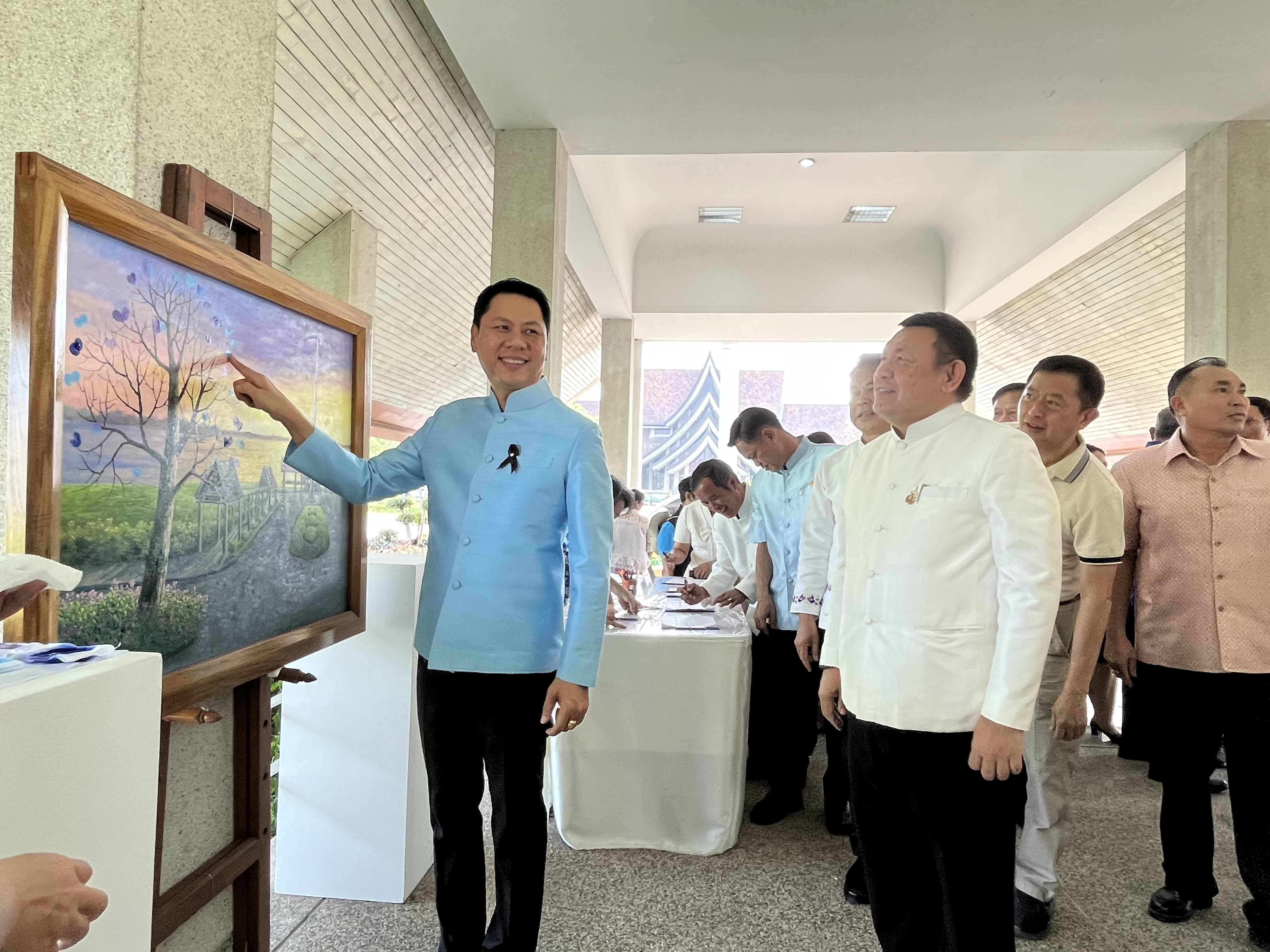 title - ปฏิรูปที่ดินจังหวัดพระนครศรีอยุธยา ร่วม เปิดโครงการ “รักแห่งศิลป์ รักแห่งแผ่นดิน” เพื่อแสดงความจงรักภักดีและน้อมรำลึกในพระมหากรุณาธิคุณของสมเด็จพระนางเจ้าสิริกิติ์ พระบรมราชินีนาถ พระบรมราชชนนีพันปีหลวง 